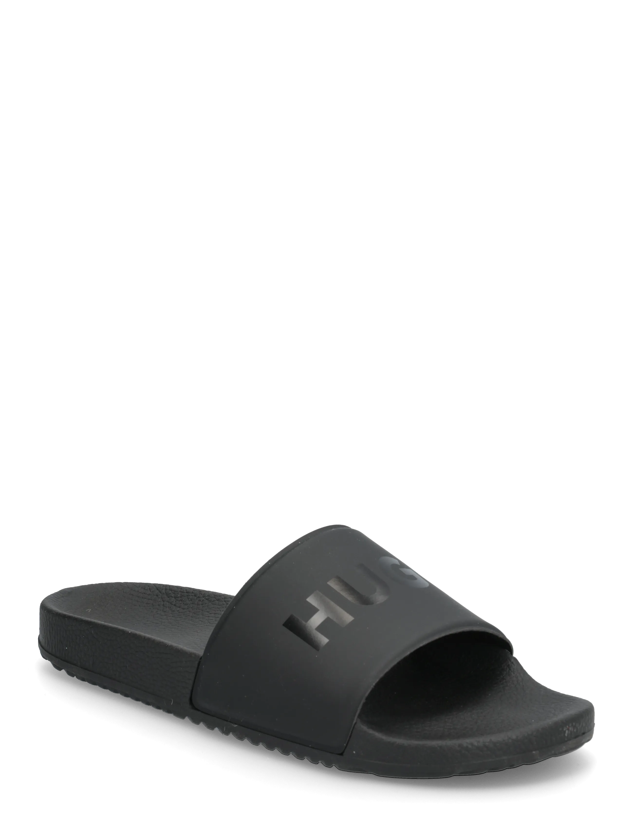 HUGO Timein_slid_sylg - Badeschuhe - BLACK / black