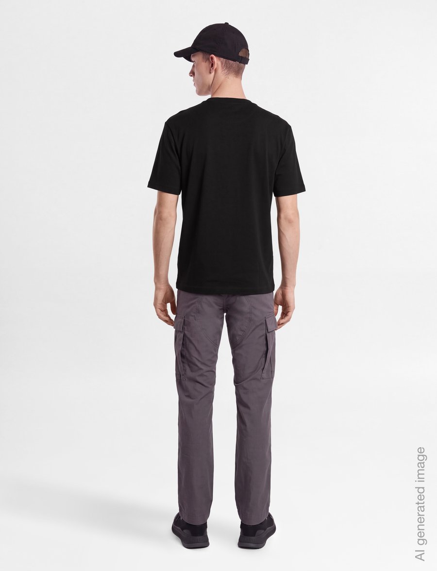 HUGO - Darise - lühikeste varrukatega t-särgid - black - 4