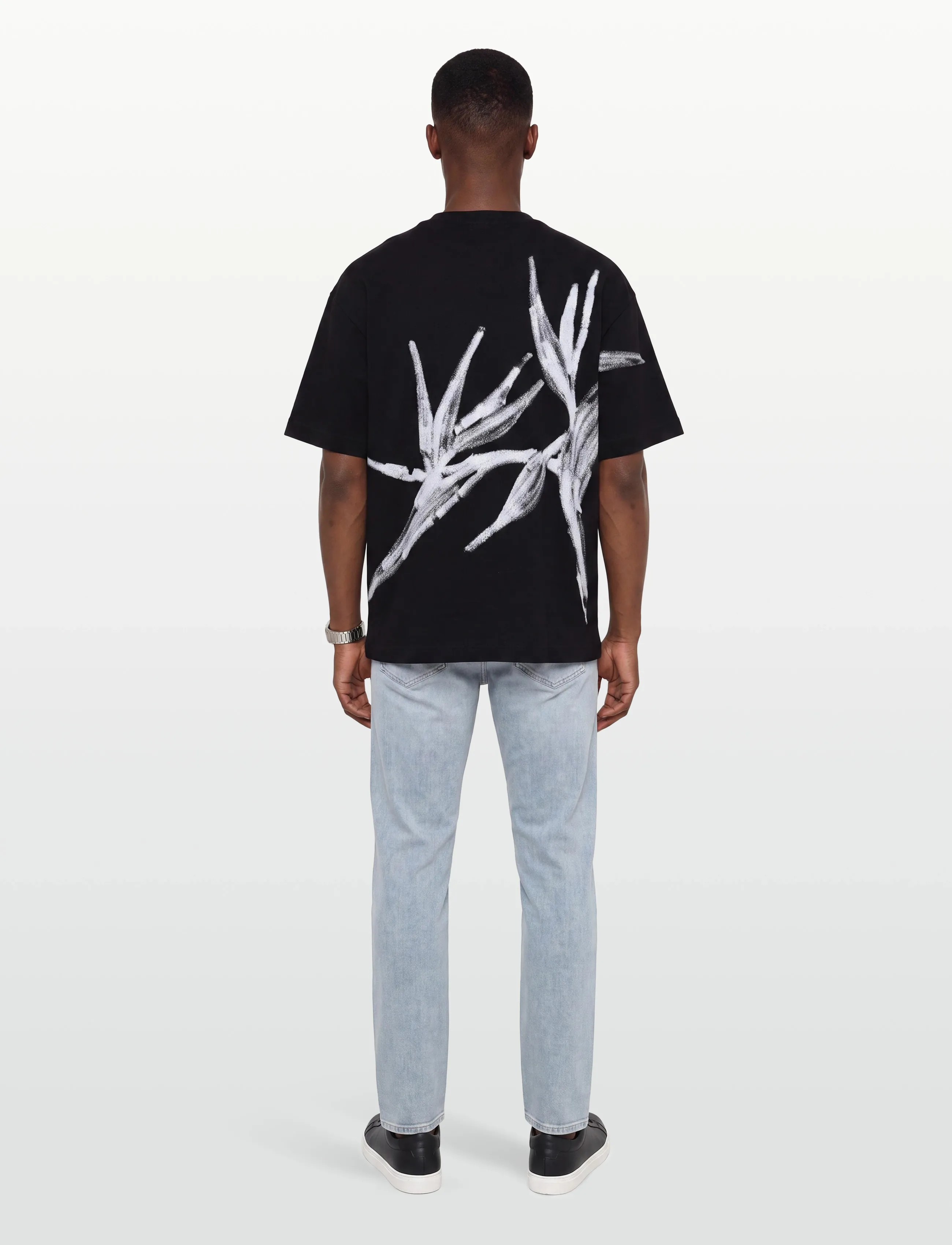 HUGO - Dariso - lyhythihaiset - black - 4