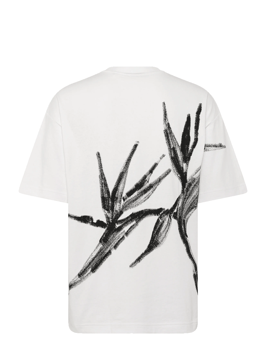 HUGO - Dariso - kurzärmelige t-shirts - natural - 1