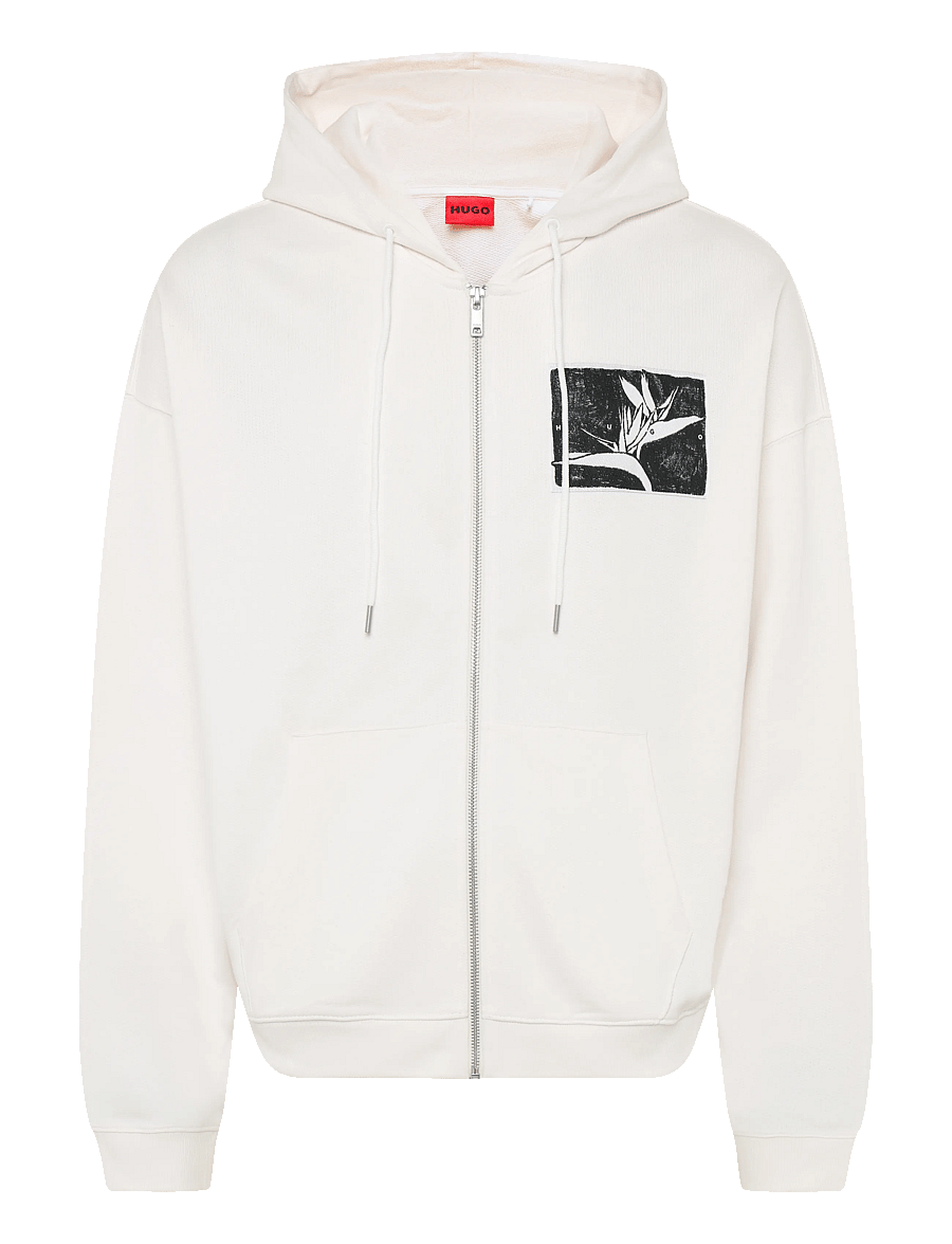 HUGO - Darisohood - kapuzenpullover - natural - 0