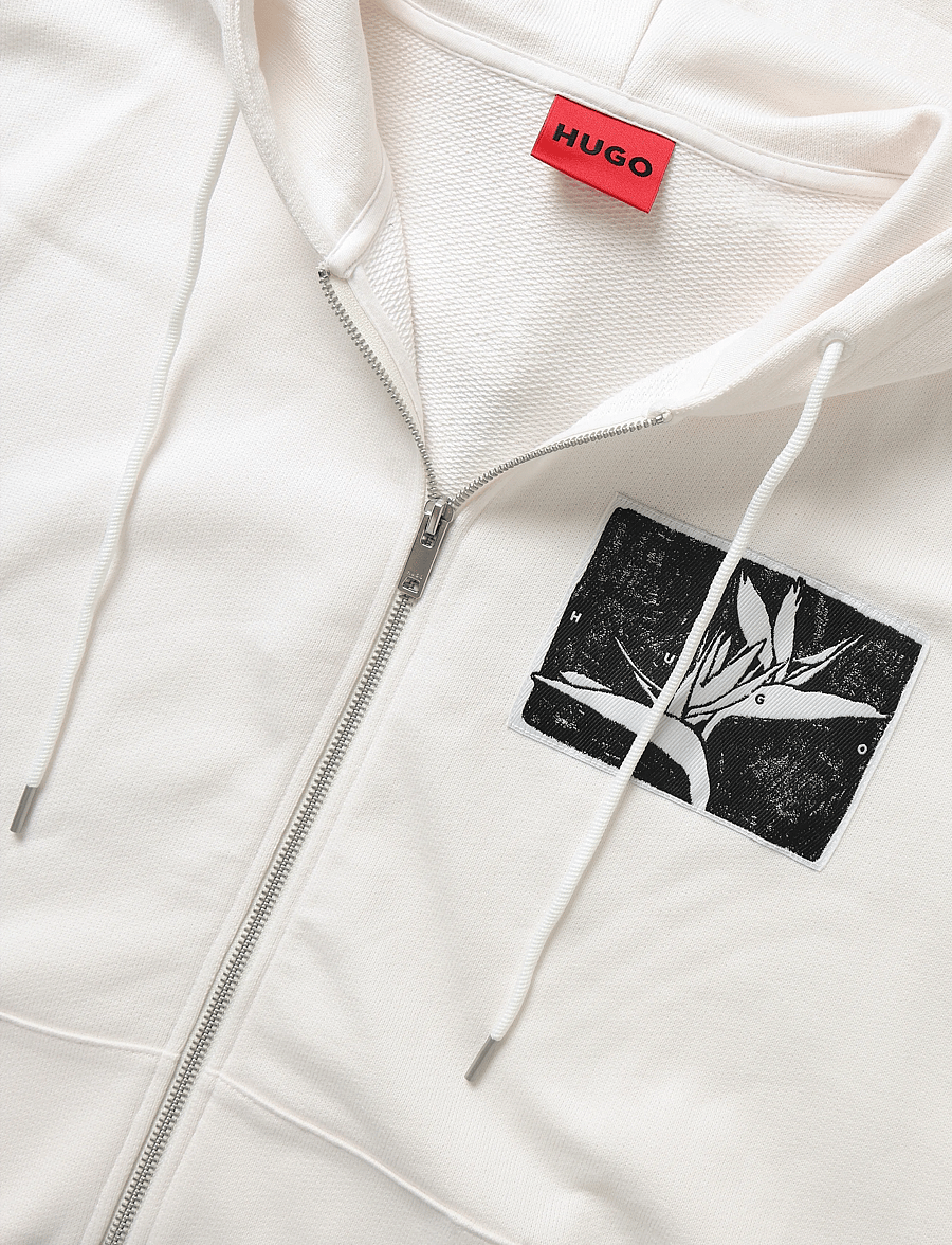 HUGO - Darisohood - kapuzenpullover - natural - 2
