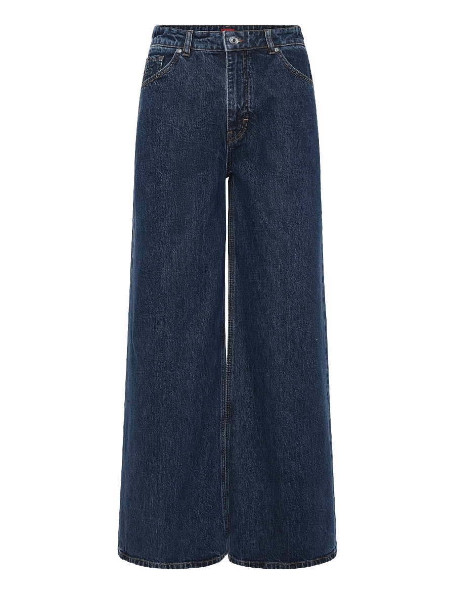 HUGO - 937_16 - brede jeans - navy - 1