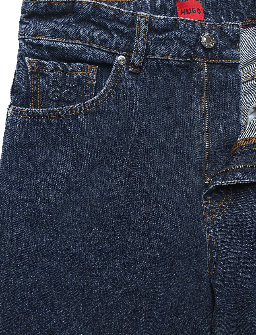 HUGO - 937_16 - brede jeans - navy - 5