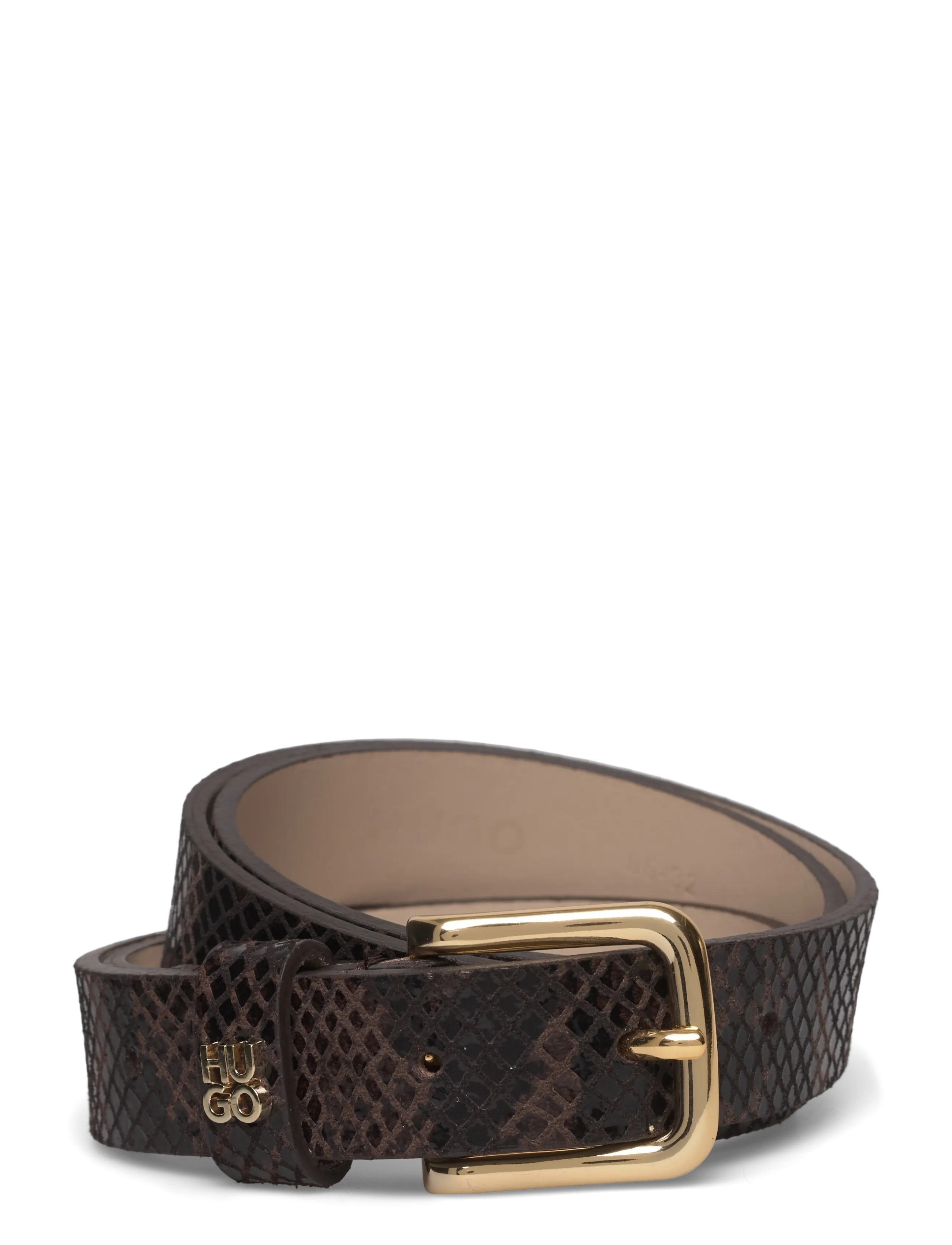HUGO Tina_HU-GO-Pt_Sz25 - Aksesuāri - DARK BROWN / brown