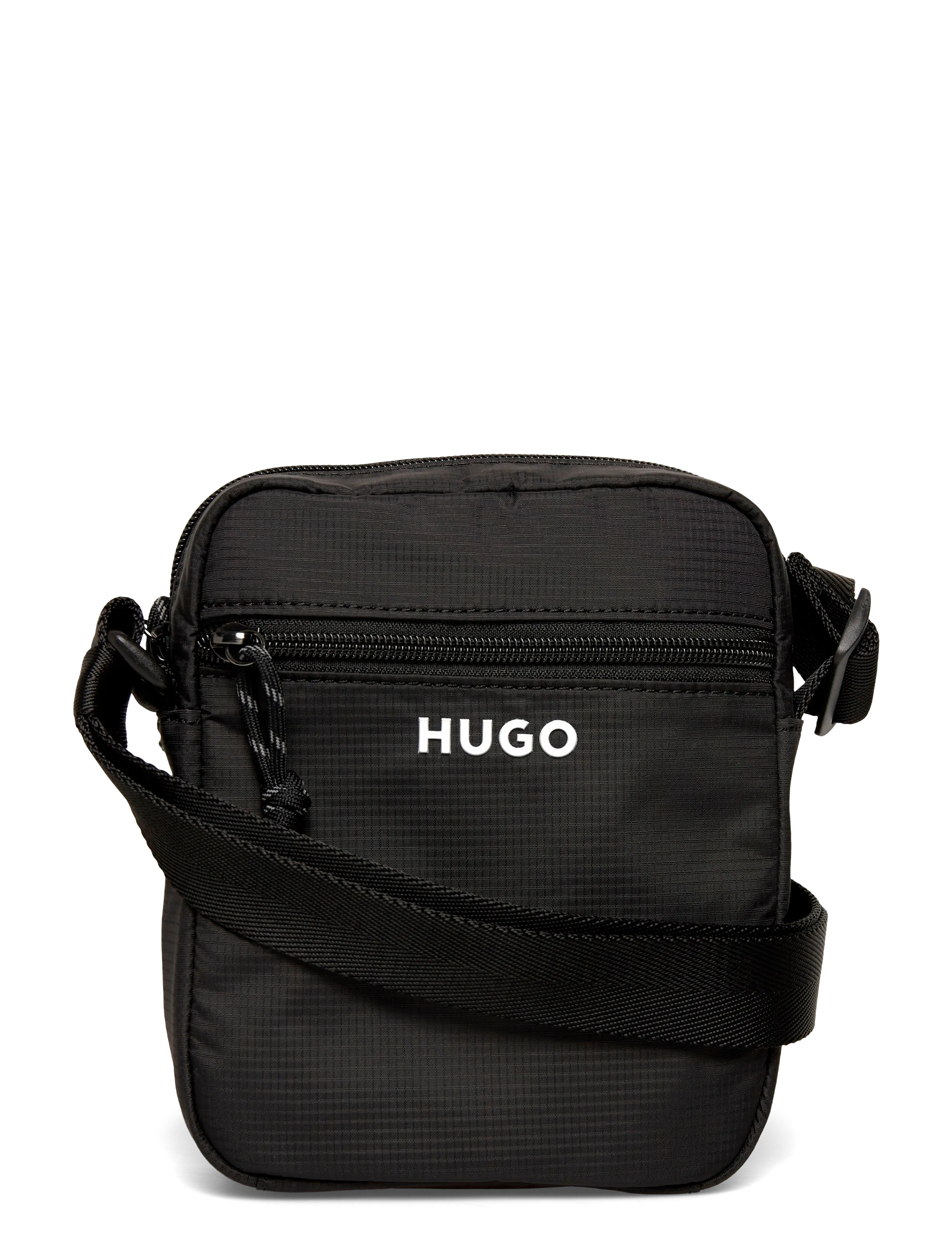 HUGO EVERETT NS - Skuldertasker - BLACK / black