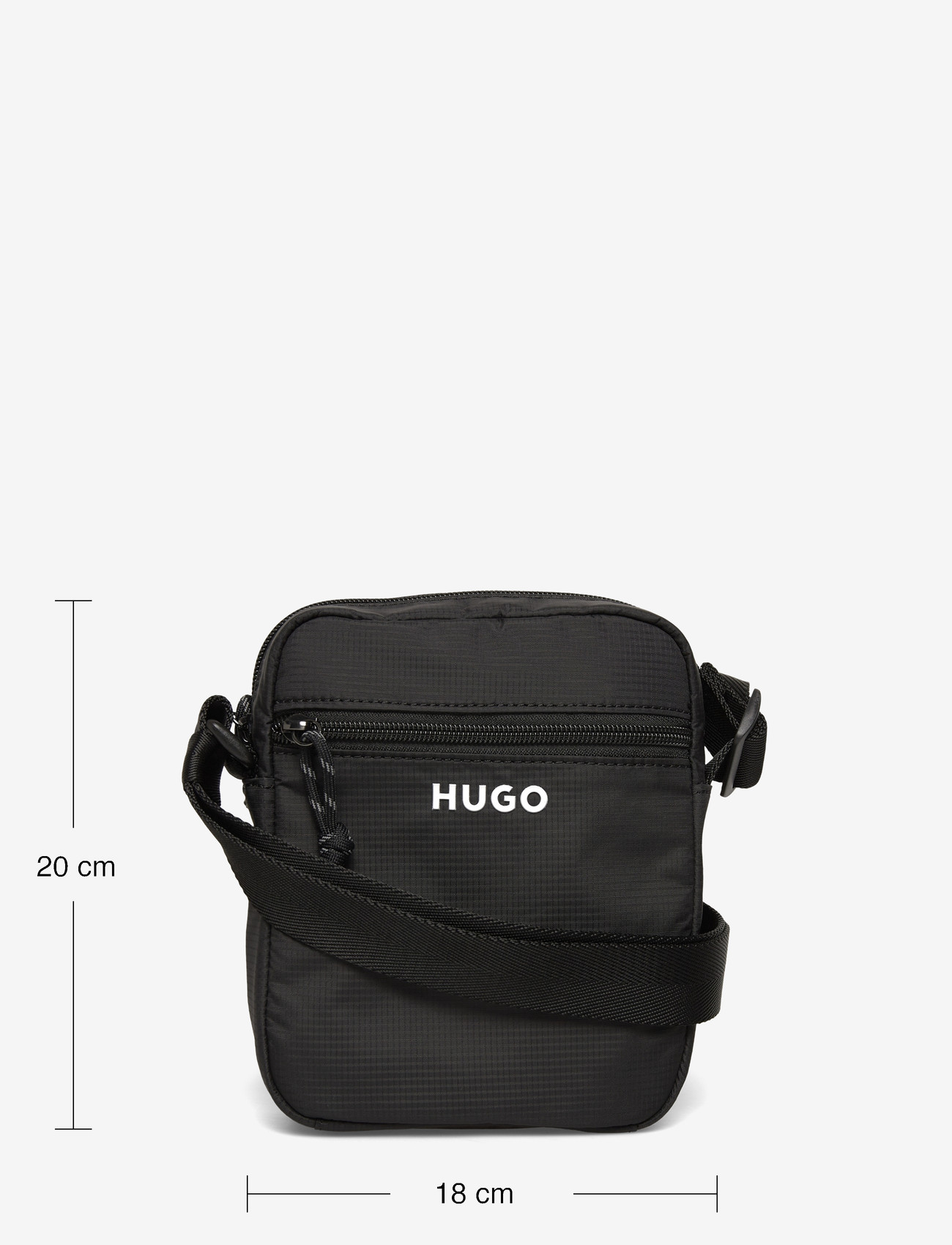 HUGO - EVERETT NS - crossbody bags - black - 3