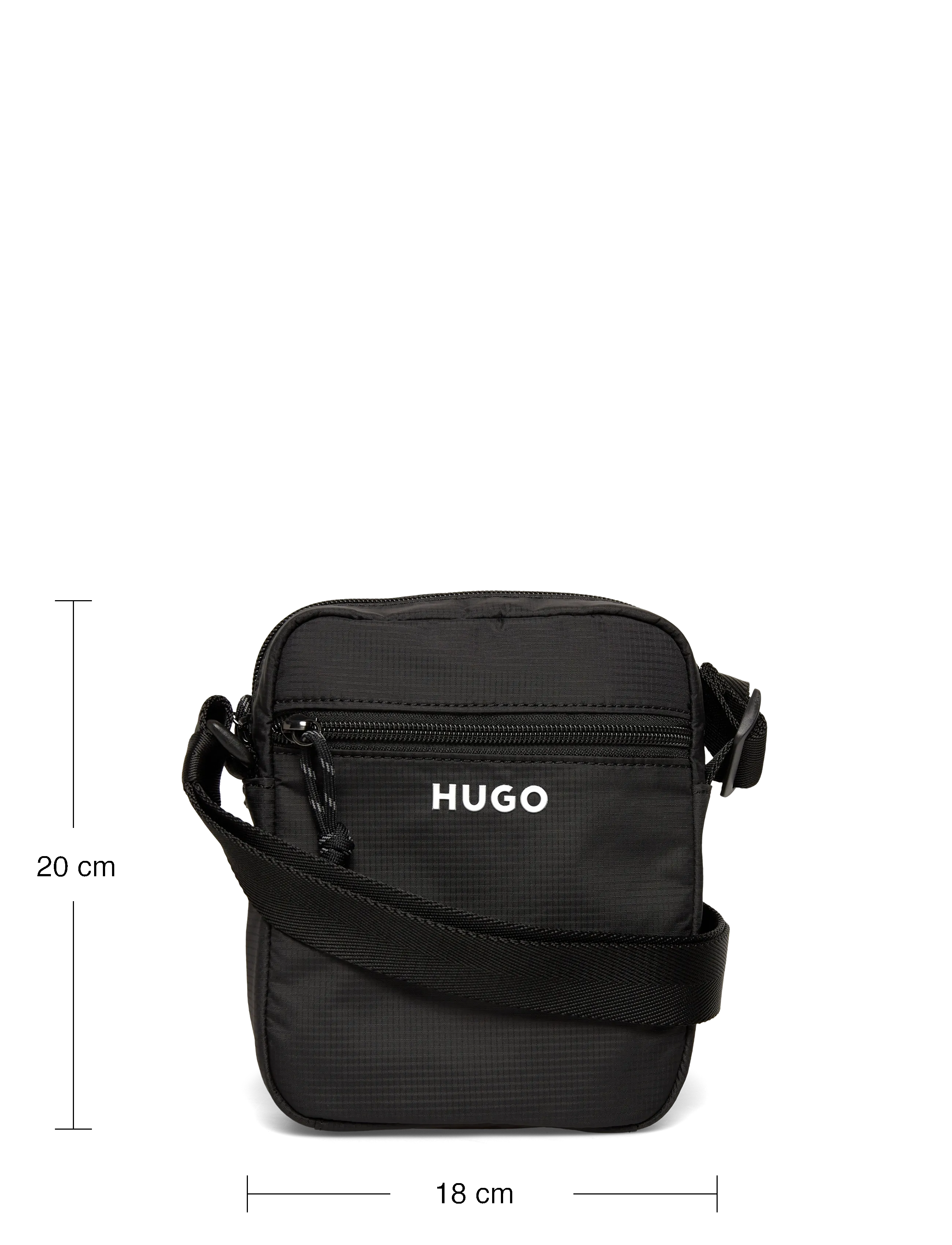 HUGO - EVERETT NS - crossbody bags - black - 3