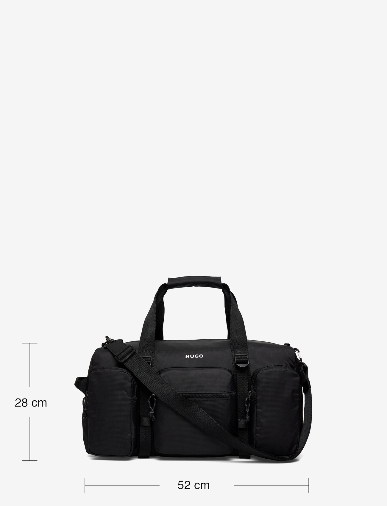 HUGO - EVERETT new HOLDALL - weekendtasker - black - 3