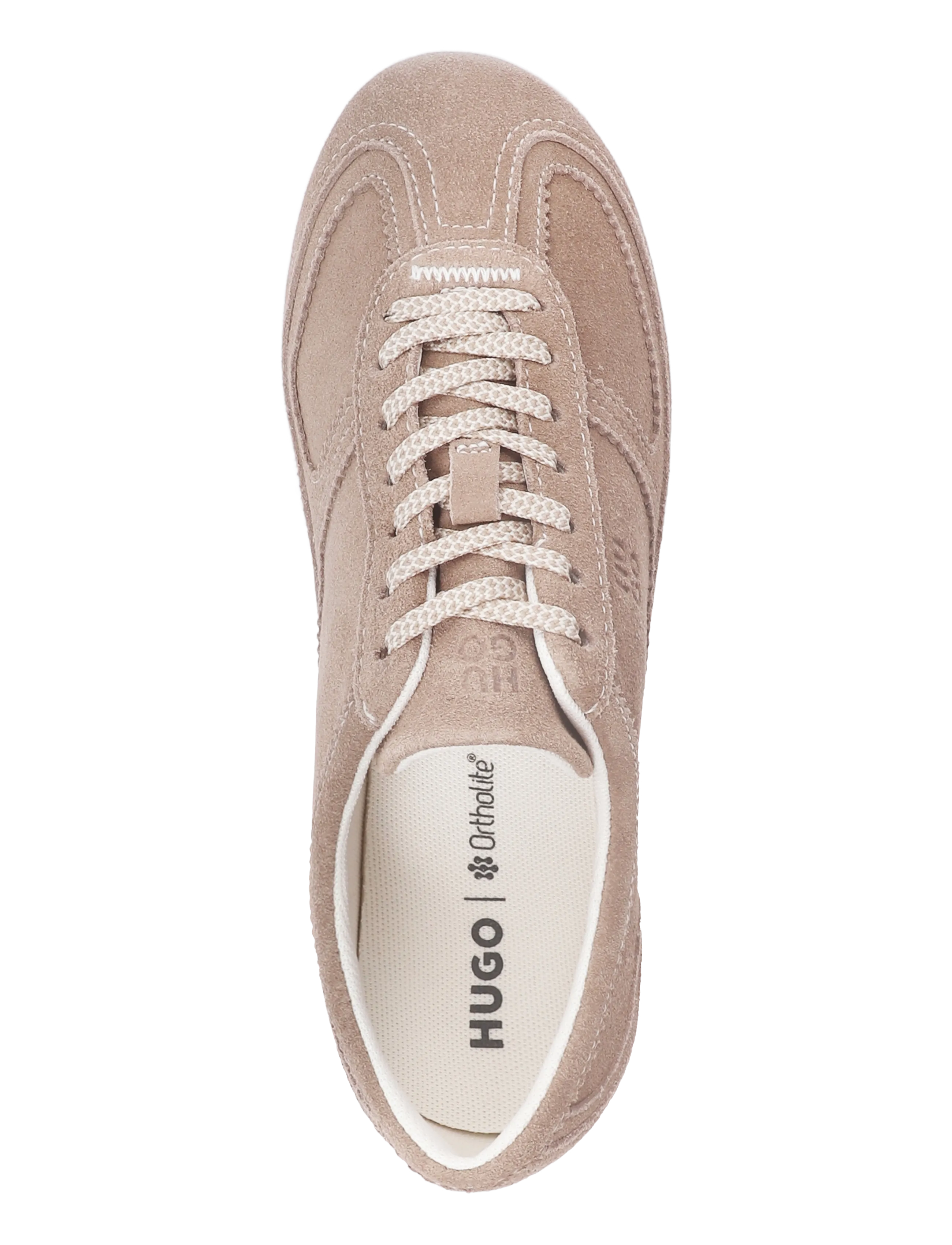 HUGO - Mystie_Lowp_sd - låga sneakers - light/pastel brown - 3
