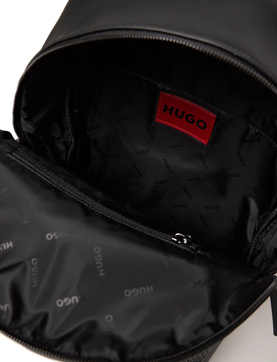 HUGO - Ethon2.0HI_MN_Backp - Äripäeva seljakotid - black - 5