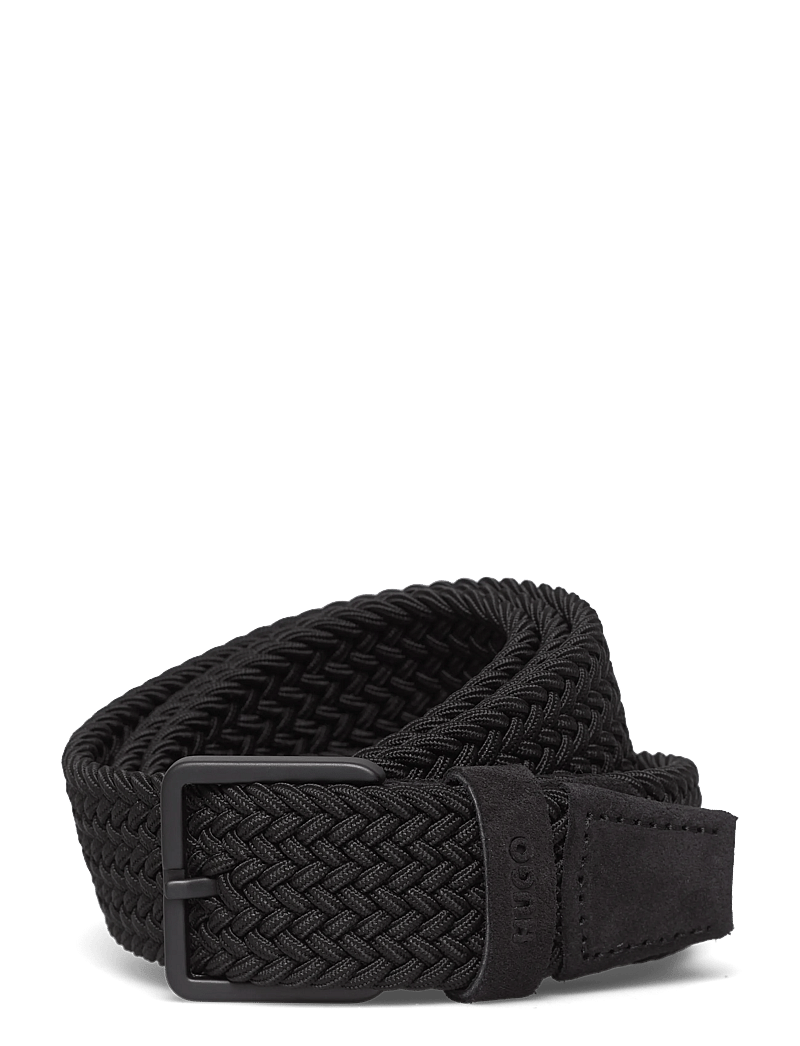 HUGO - Gethin-WnE_Sz35 - braided belts - black - 0
