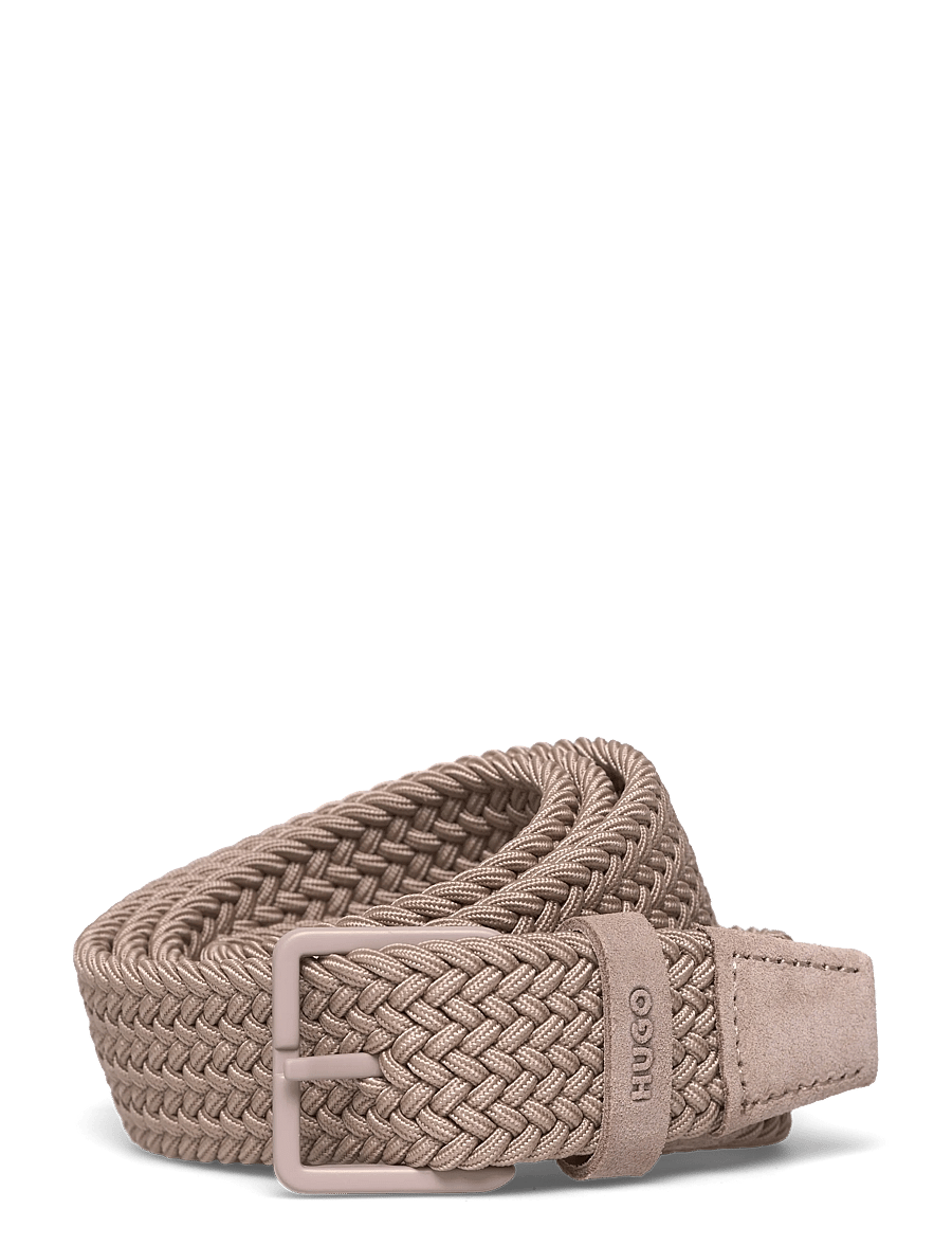 HUGO - Gethin-WnE_Sz35 - flätade skärp - light/pastel brown - 0