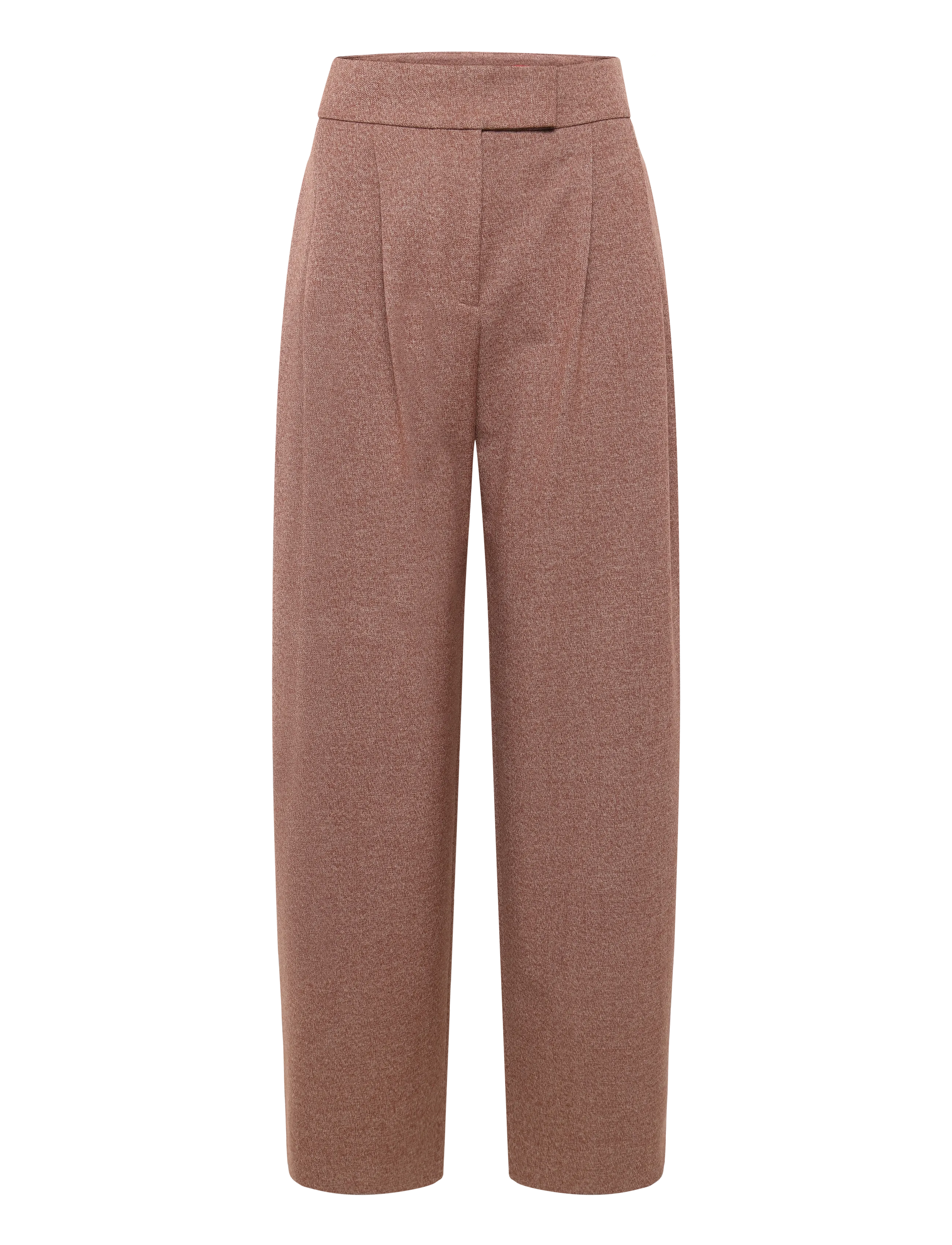 HUGO - Holitta - barrelbyxor - brown overflow - 1