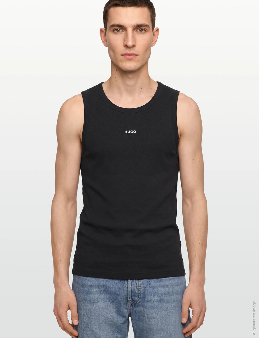 HUGO - Dapota - pyjamaoberteile - black - 3