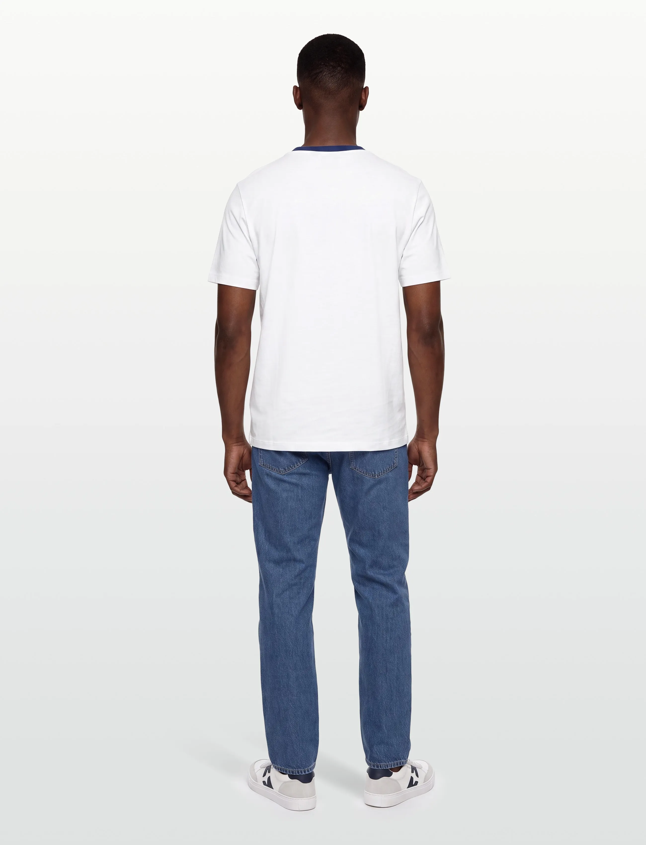 HUGO - Dempsy - short-sleeved t-shirts - white - 4