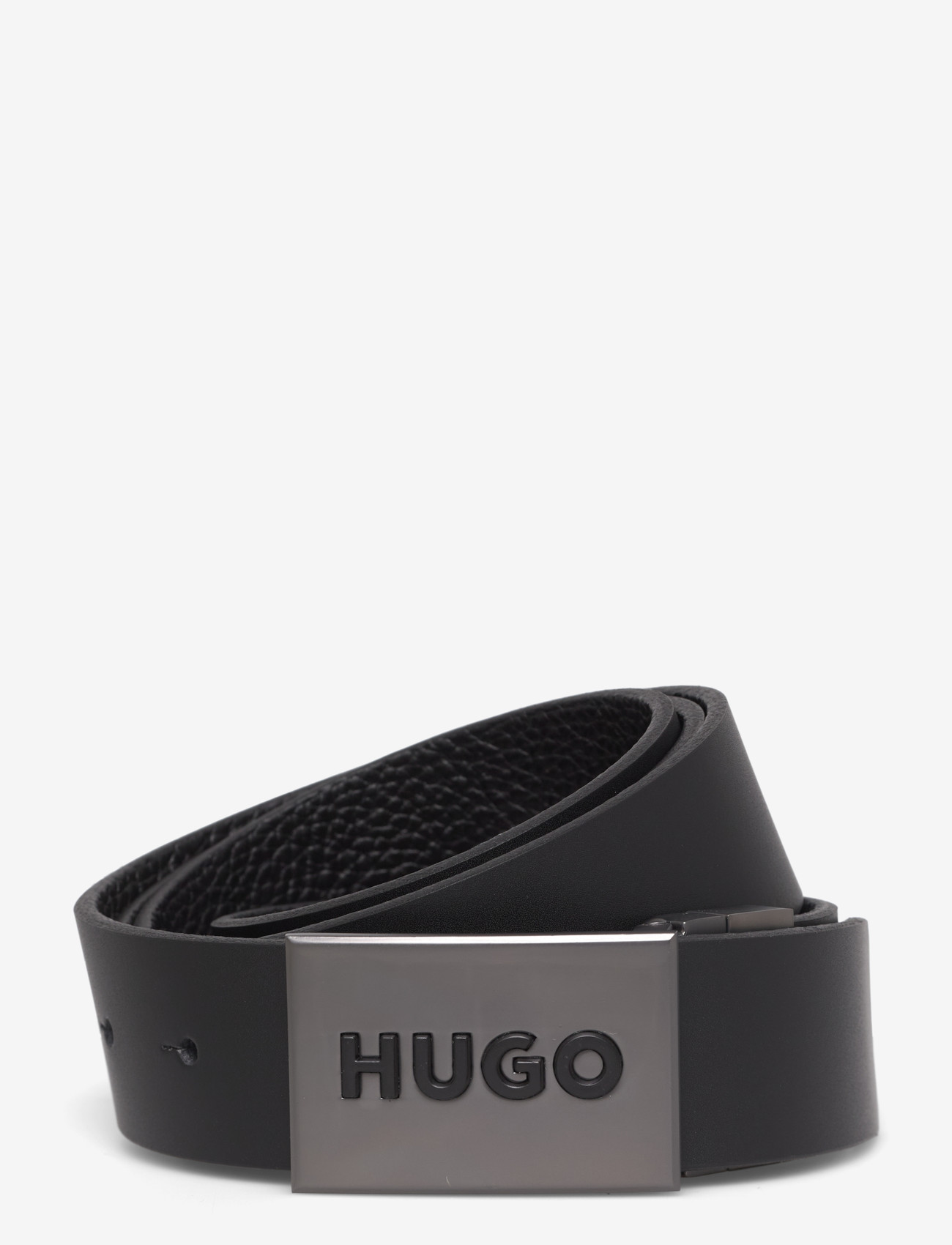HUGO - Gussy_Plaque_Sr35 - klassisch gürtel - black - 0
