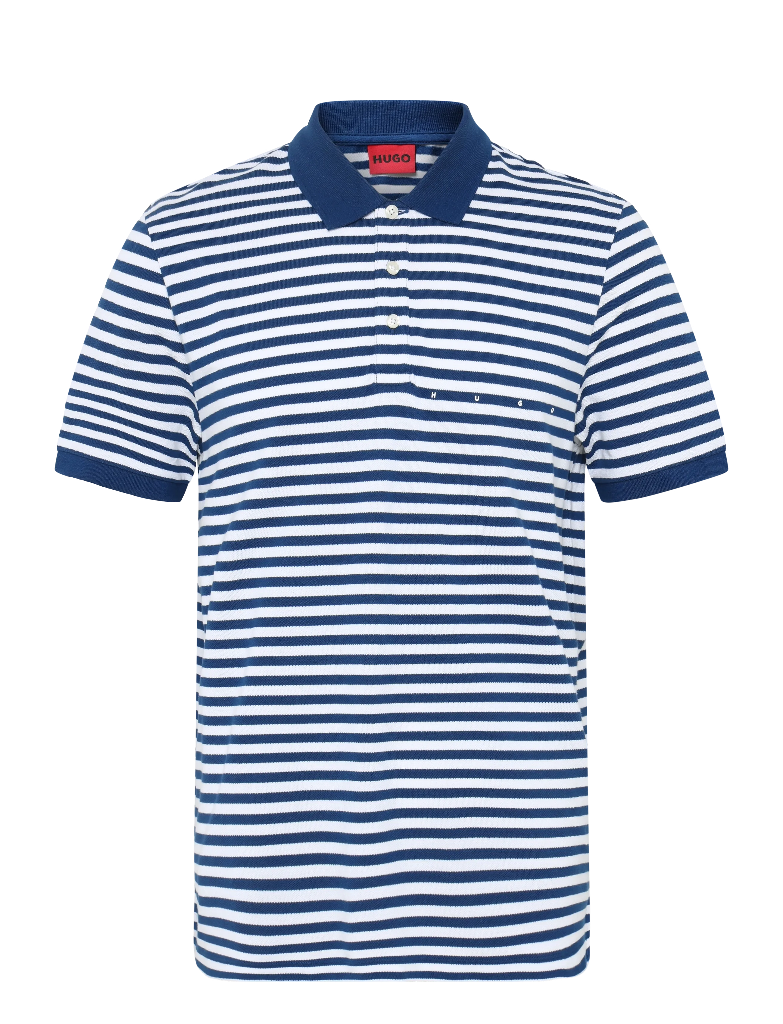 HUGO Demspolo, L, Polos, Marineblau - Short-sleeved, Männerswear