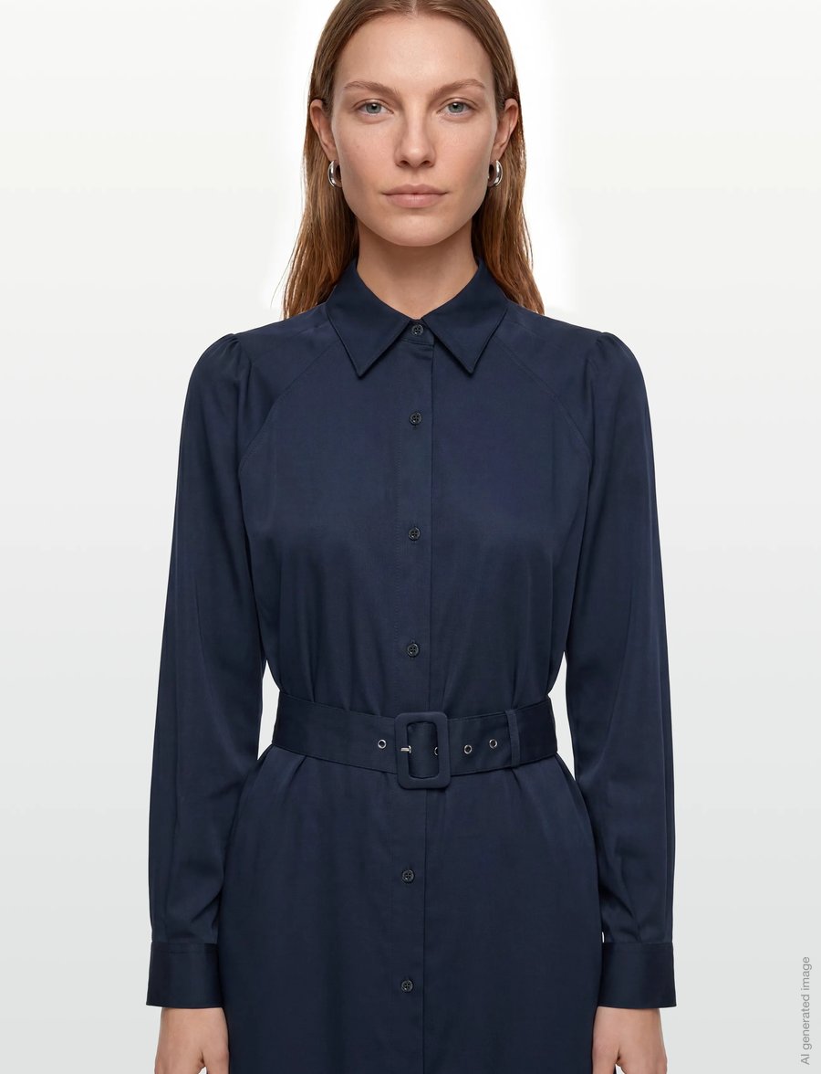 HUGO - Kilini - skjortklänningar - medium blue - 3