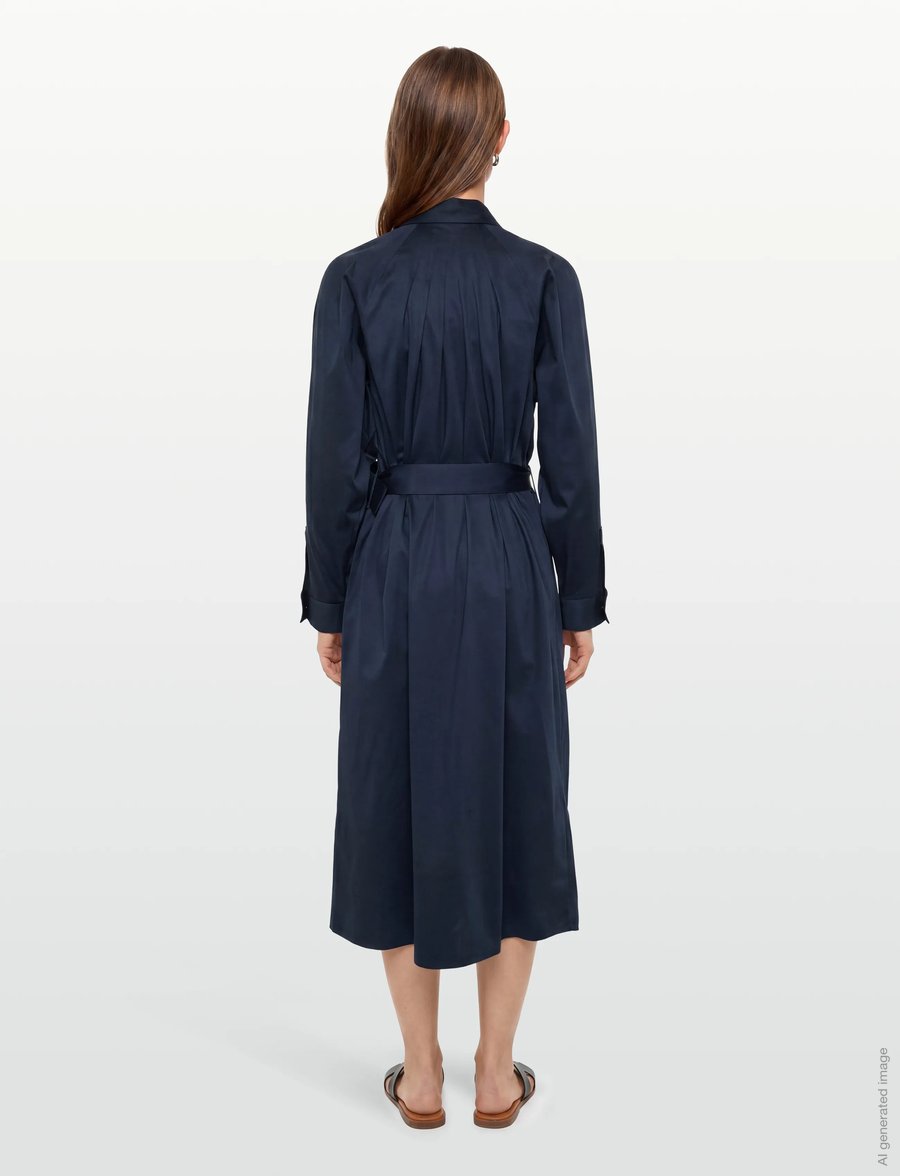 HUGO - Kilini - skjortklänningar - medium blue - 4
