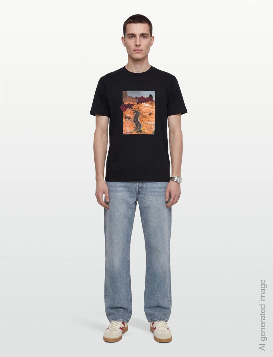 HUGO - Dikerd - kurzärmelige t-shirts - black - 0