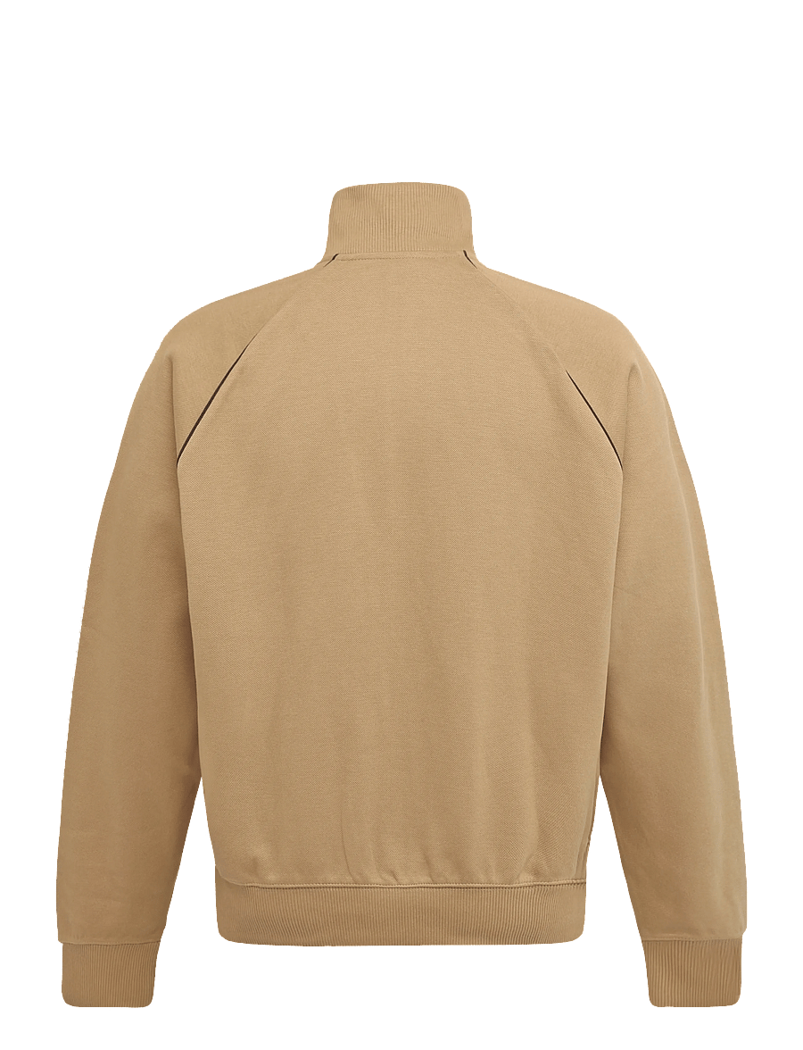 HUGO - Dislan - full zip jumpers - beige overflow - 1