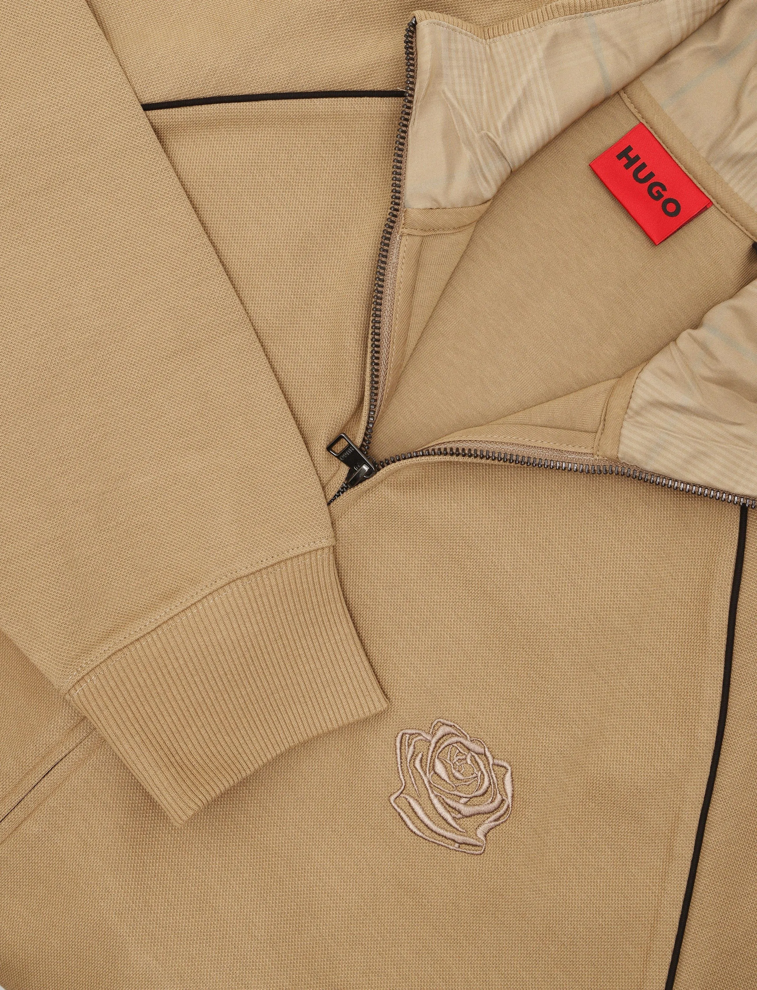 HUGO - Dislan - beige overflow - 2