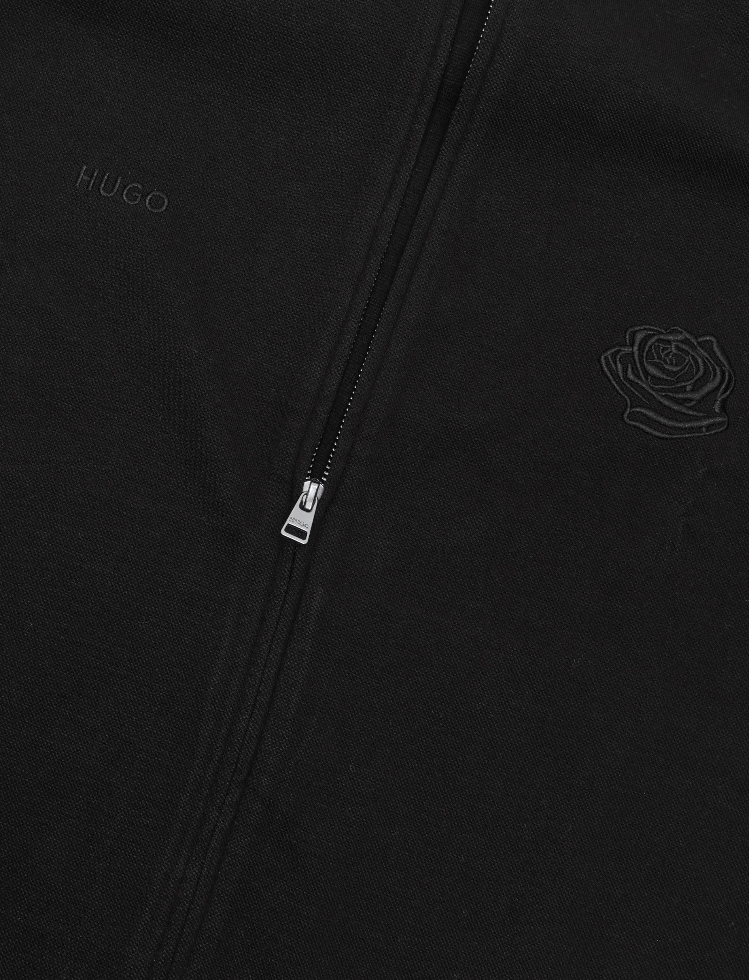 HUGO - Dislan - full zip tröjor - black - 3