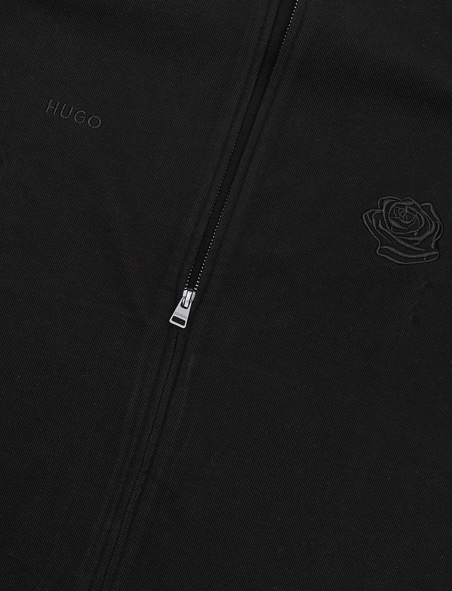 HUGO - Dislan - full zip tröjor - black - 3
