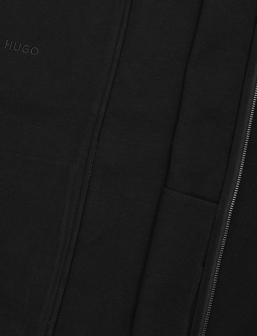 HUGO - Dislan - full zip tröjor - black - 4