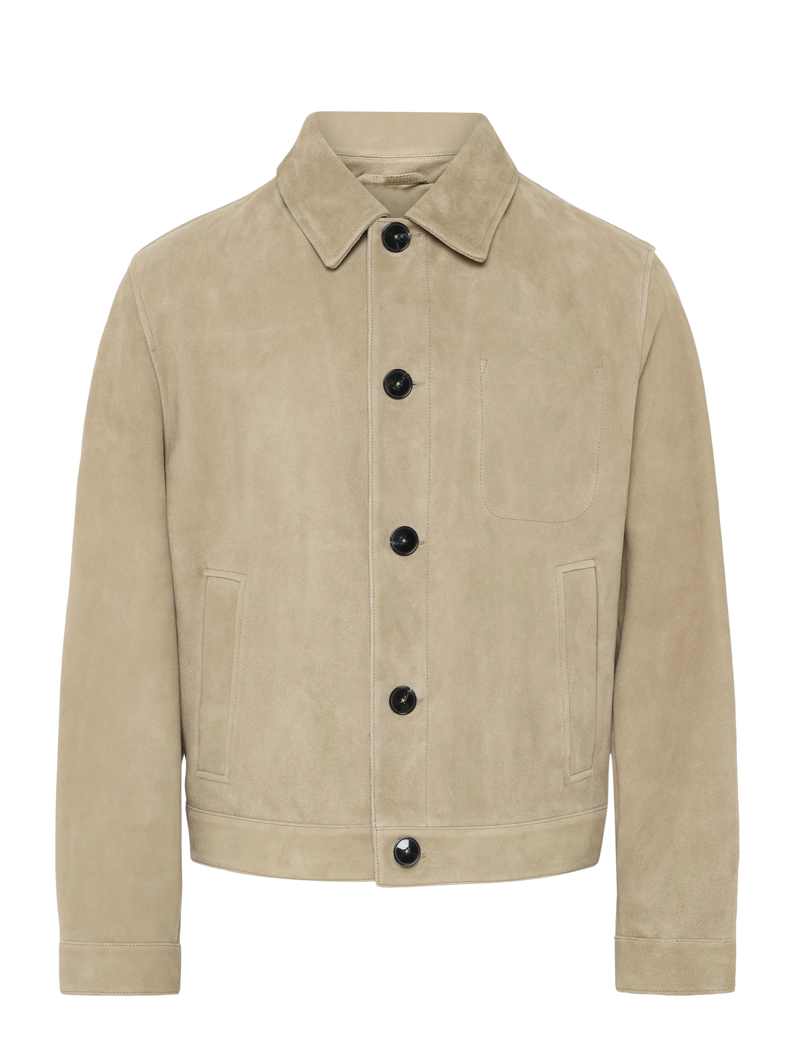 HUGO Ligor, Mænd, Trucker Jakke, Beige, Str: S