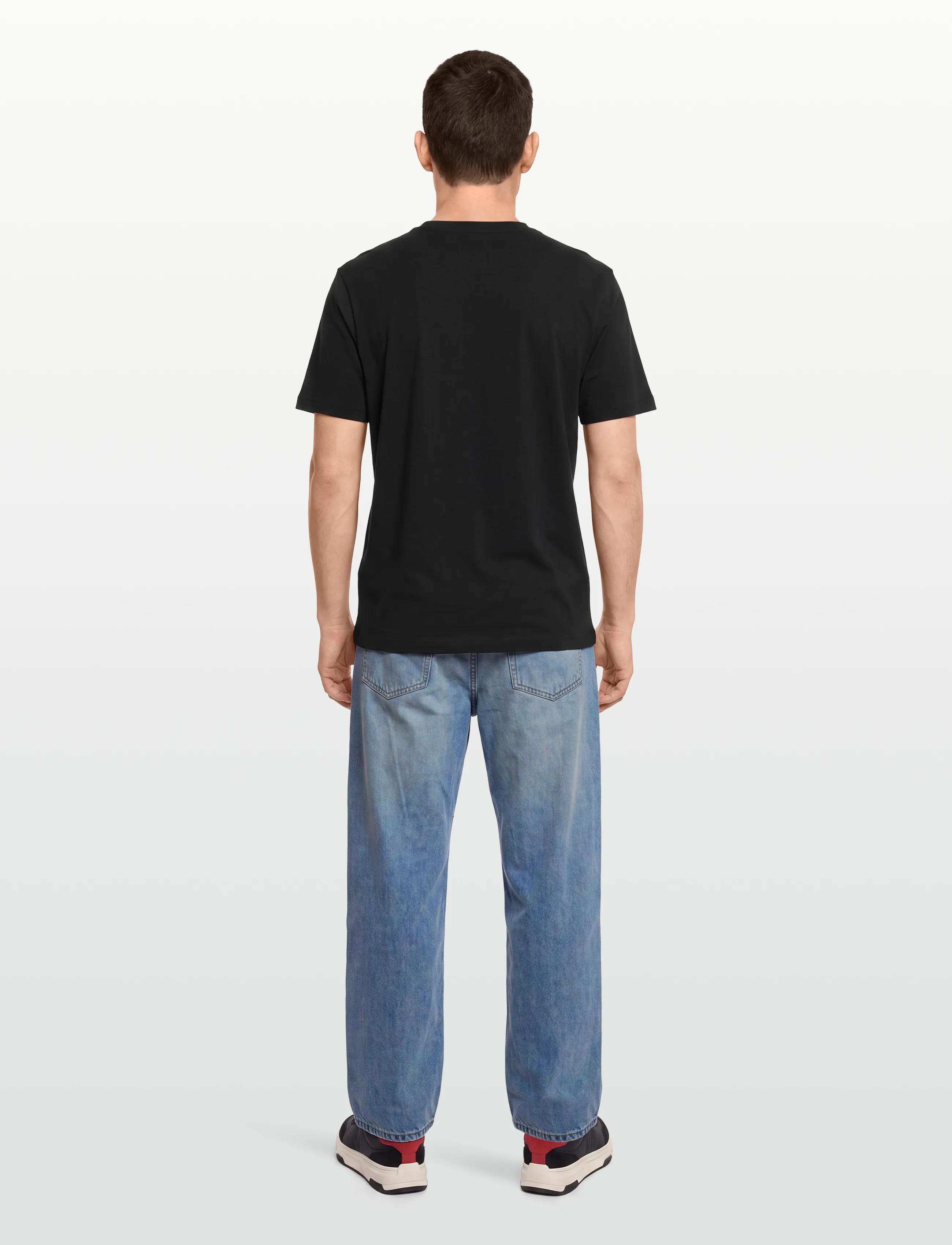 HUGO - Durose - lühikeste varrukatega t-särgid - black - 4