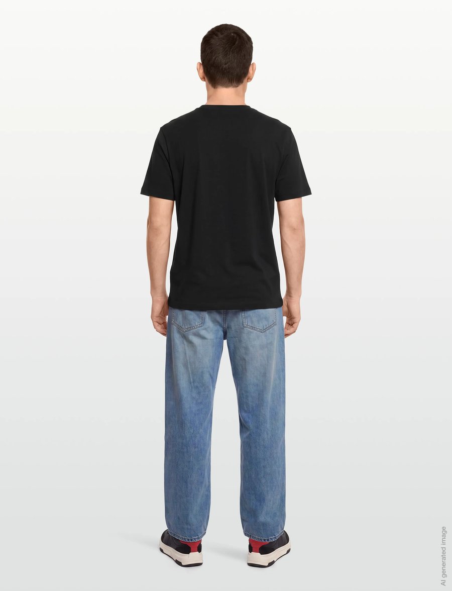 HUGO - Durose - lühikeste varrukatega t-särgid - black - 4