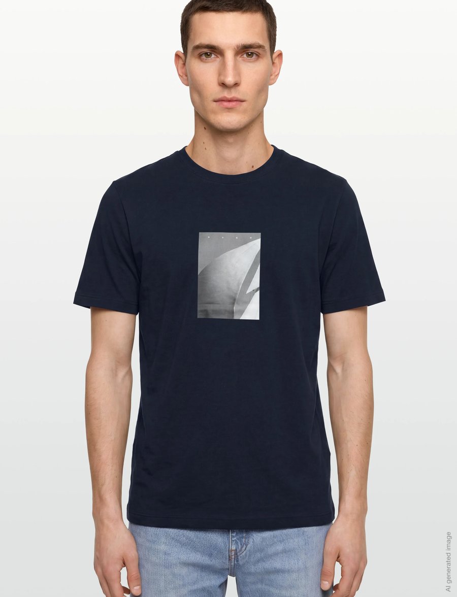 HUGO - Durose - kortærmede t-shirts - dark blue - 3