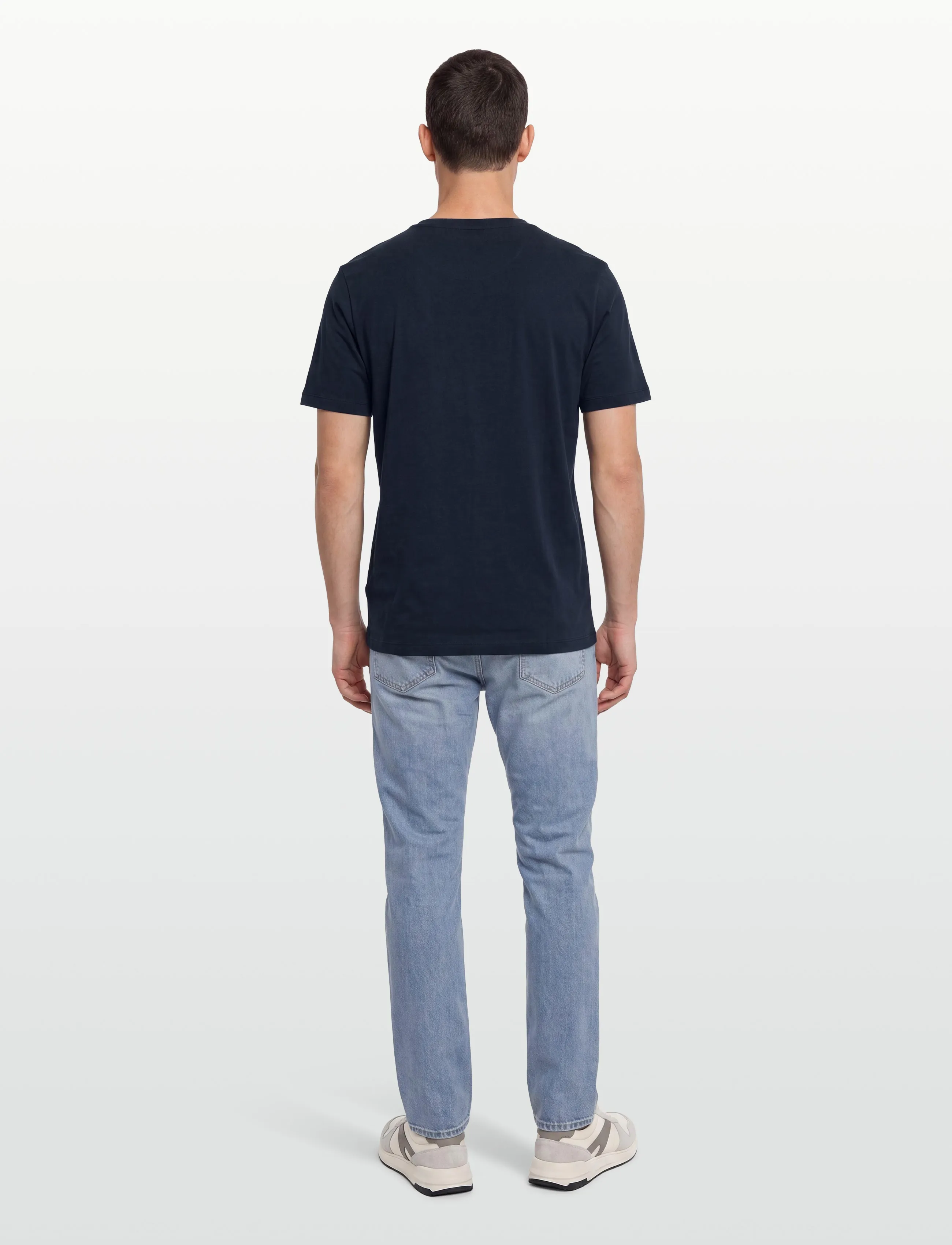 HUGO - Durose - kortærmede t-shirts - dark blue - 4
