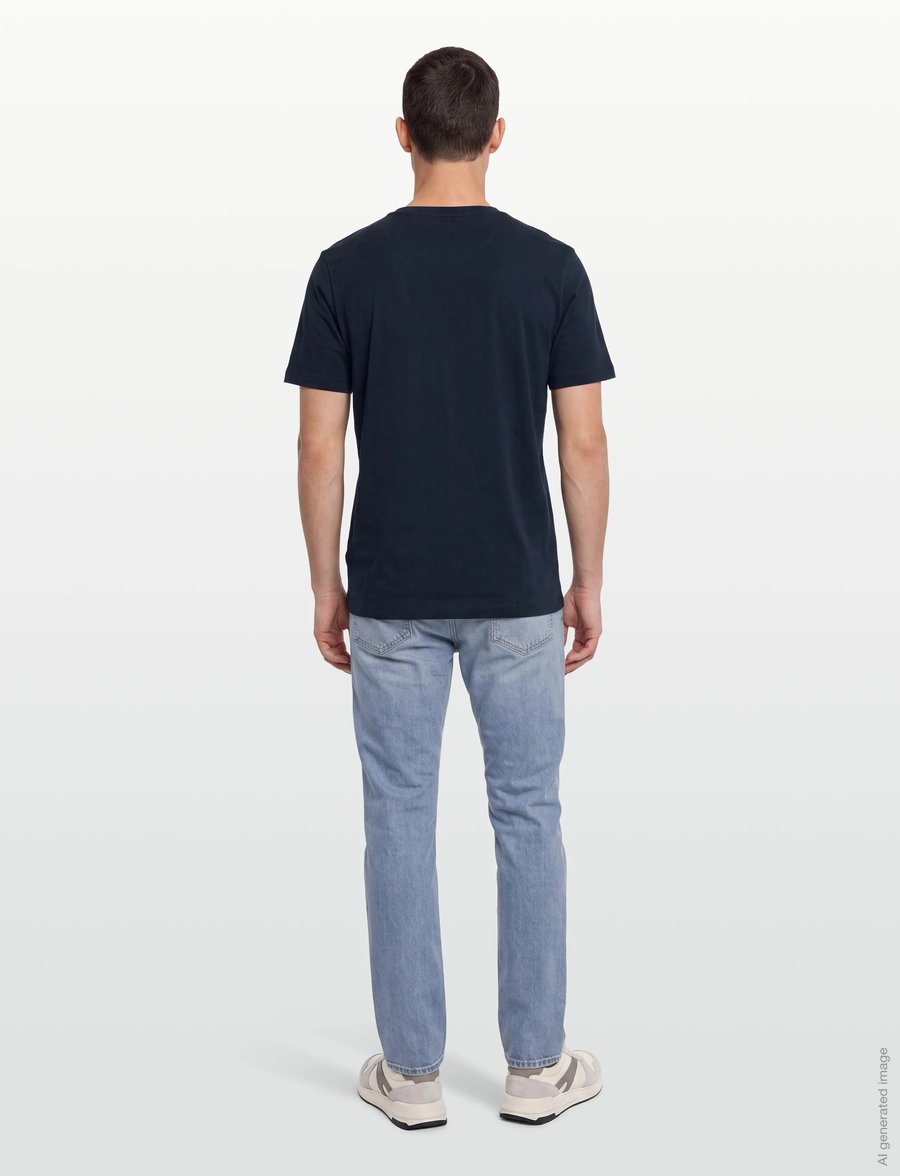 HUGO - Durose - kortærmede t-shirts - dark blue - 4