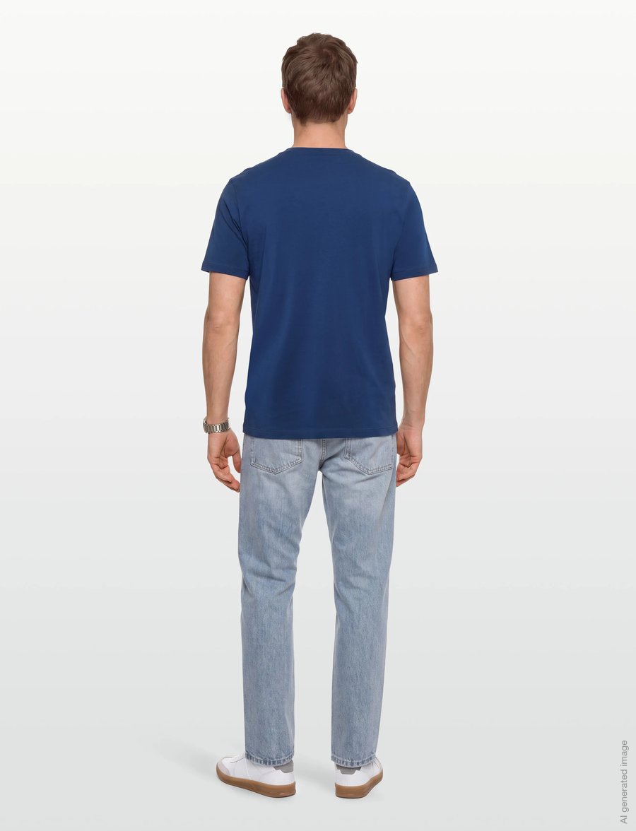 HUGO - Durose - lühikeste varrukatega t-särgid - open blue - 4