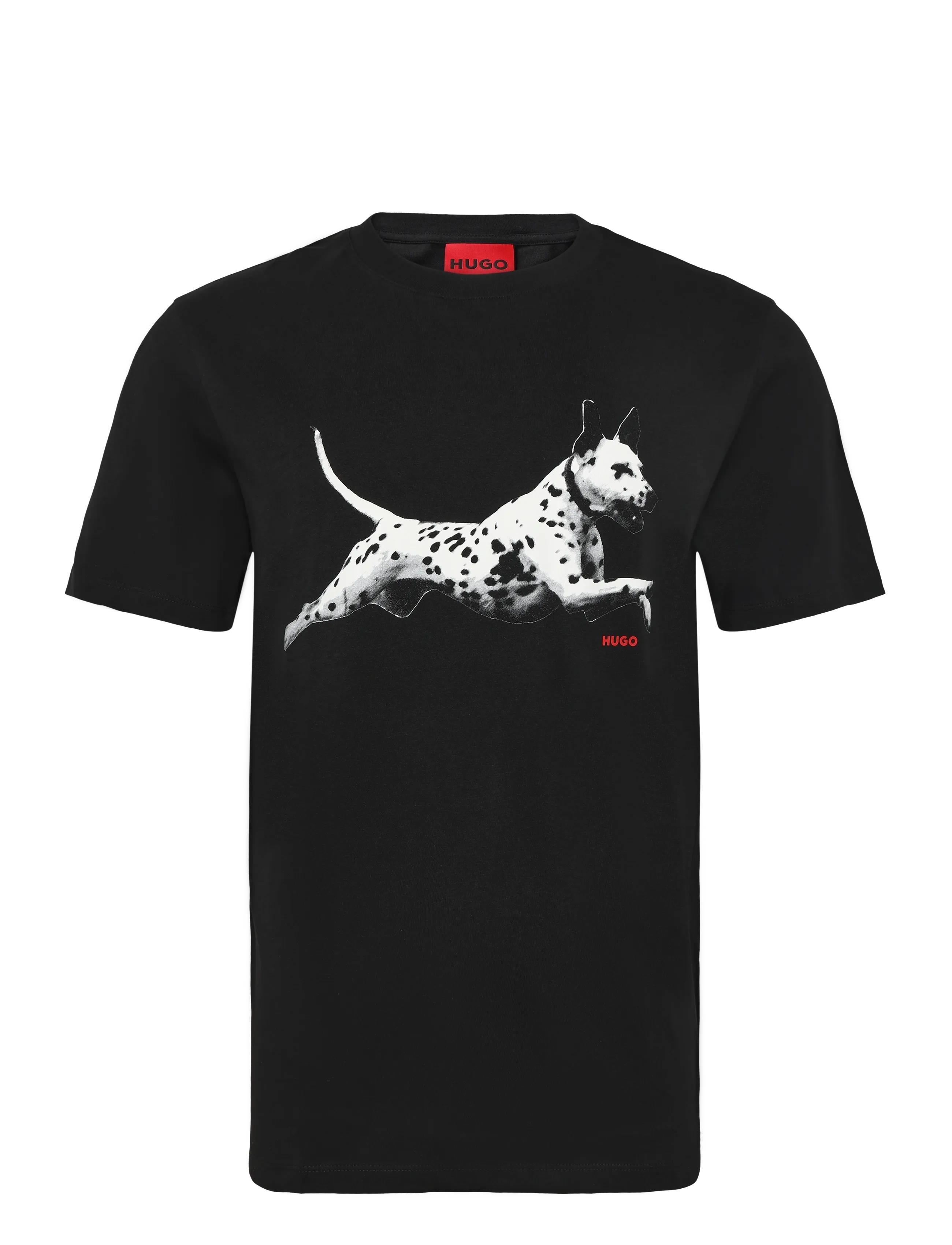 HUGO Dirunn - T-Shirts - BLACK / black