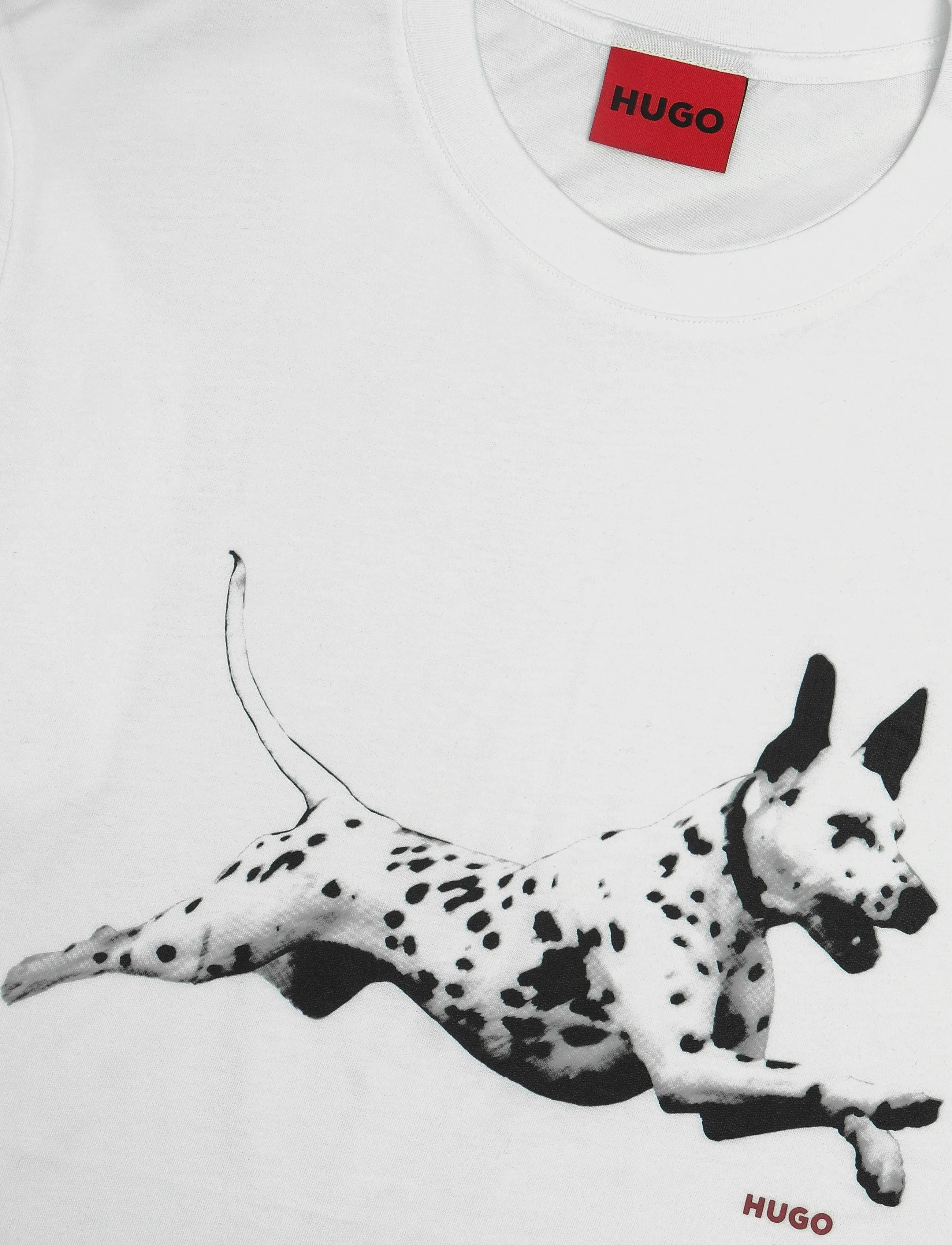 HUGO - Dirunn - kortærmede t-shirts - natural - 5
