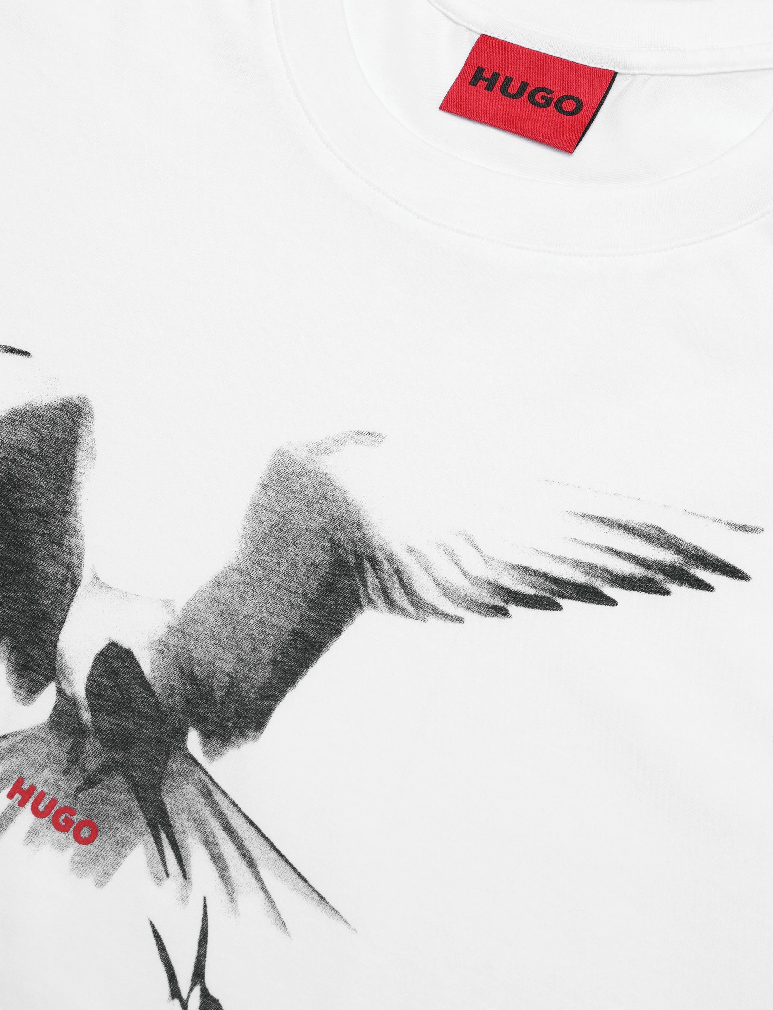 HUGO - Dirunn - short-sleeved t-shirts - white - 2