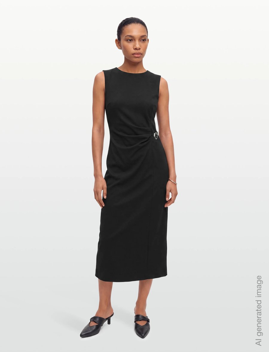 HUGO - Klinda - kokteilikleidid - black - 0