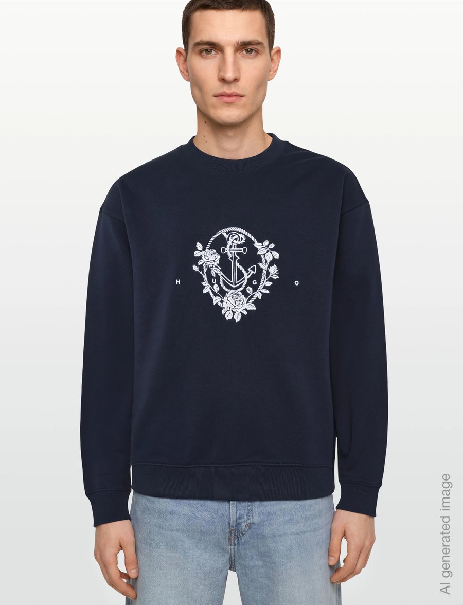 HUGO - Dursen - truien - dark blue - 3