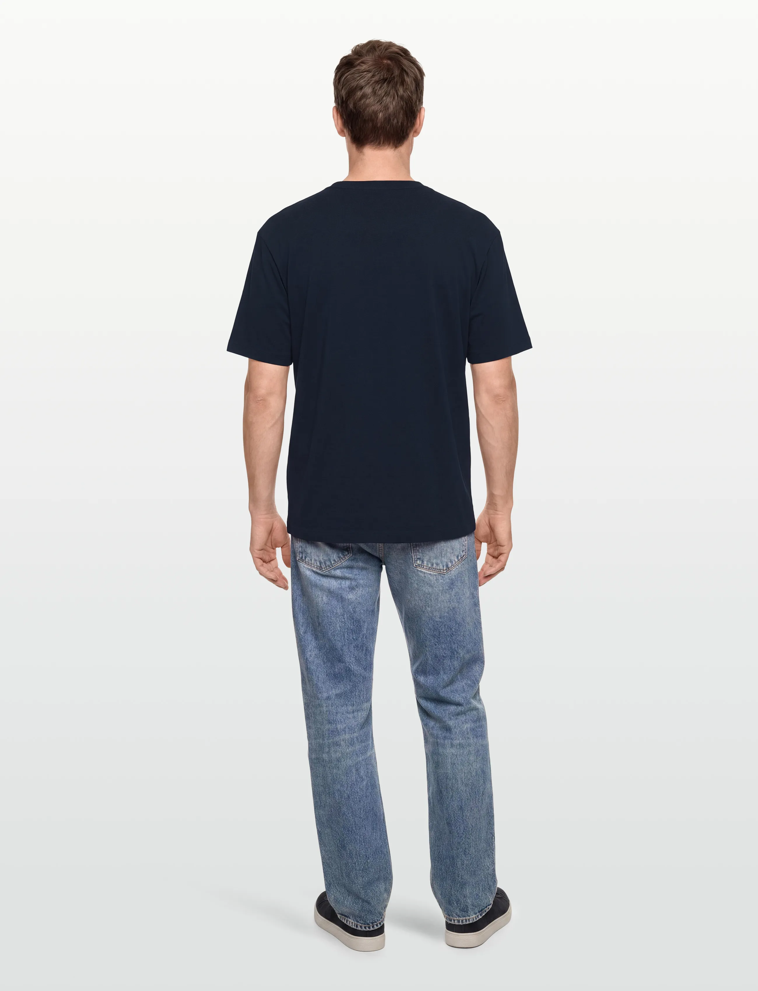 HUGO - Durstee - kortærmede t-shirts - dark blue - 4