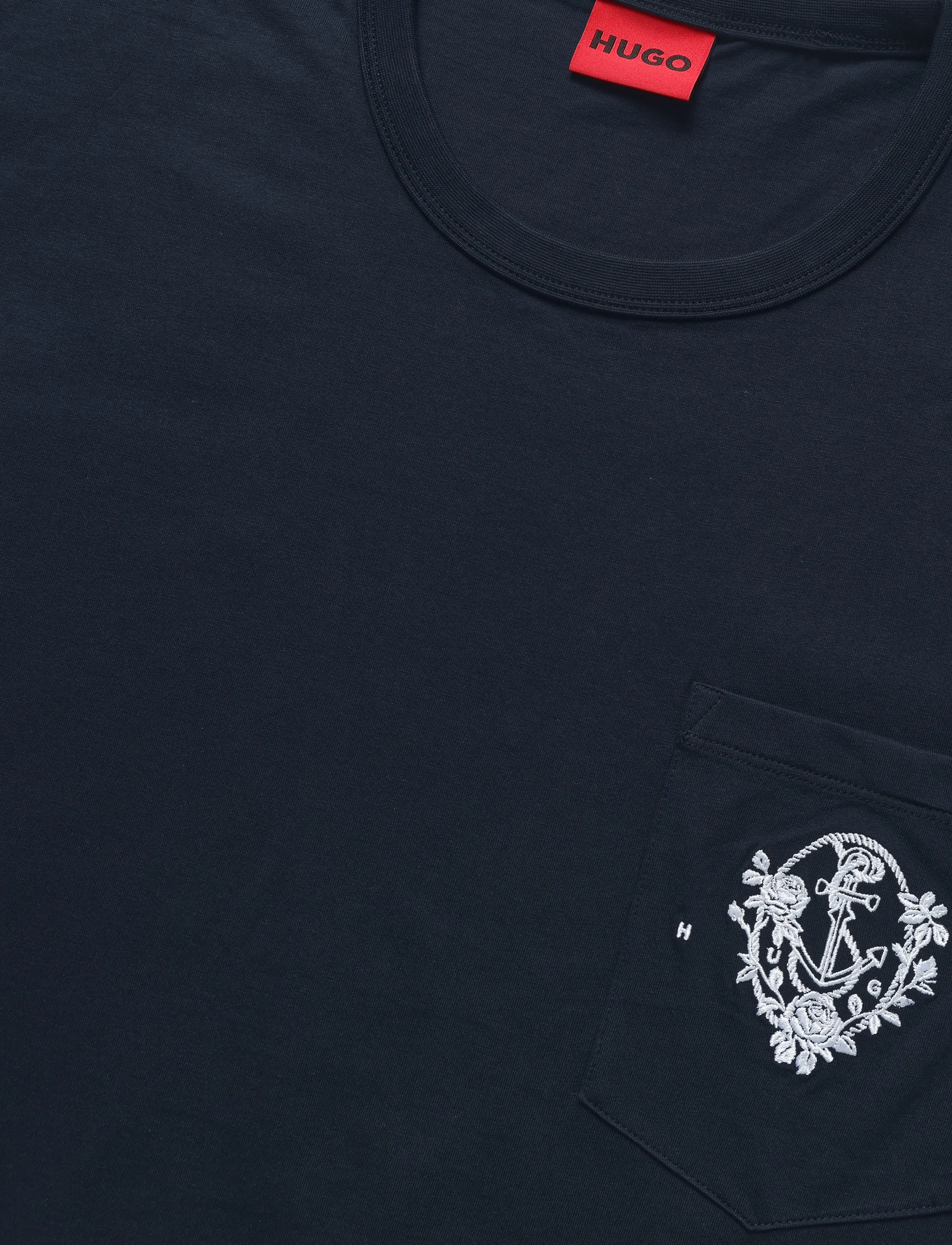 HUGO - Durstee - kurzärmelige t-shirts - dark blue - 2