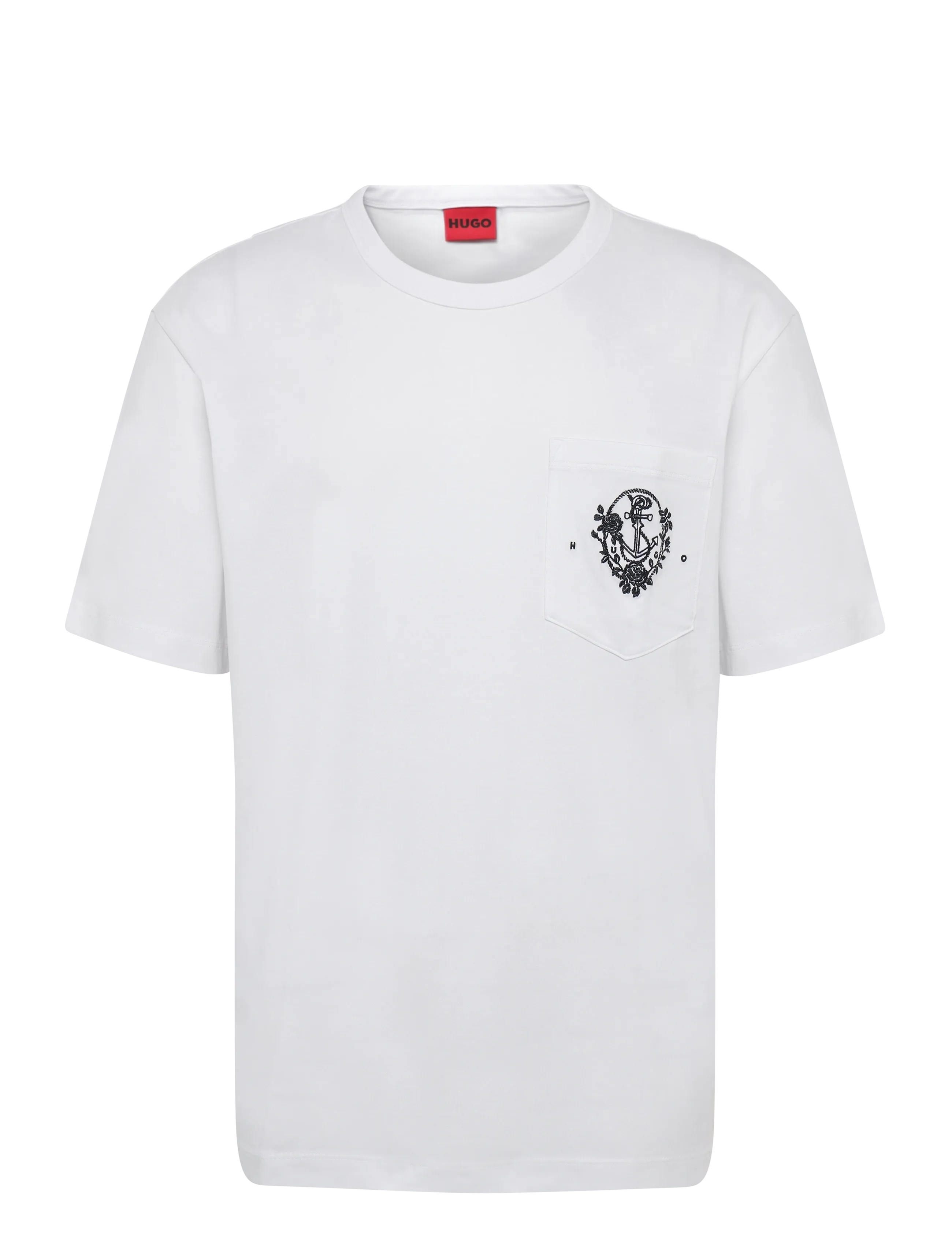 HUGO Durstee - T-shirts - WHITE / white