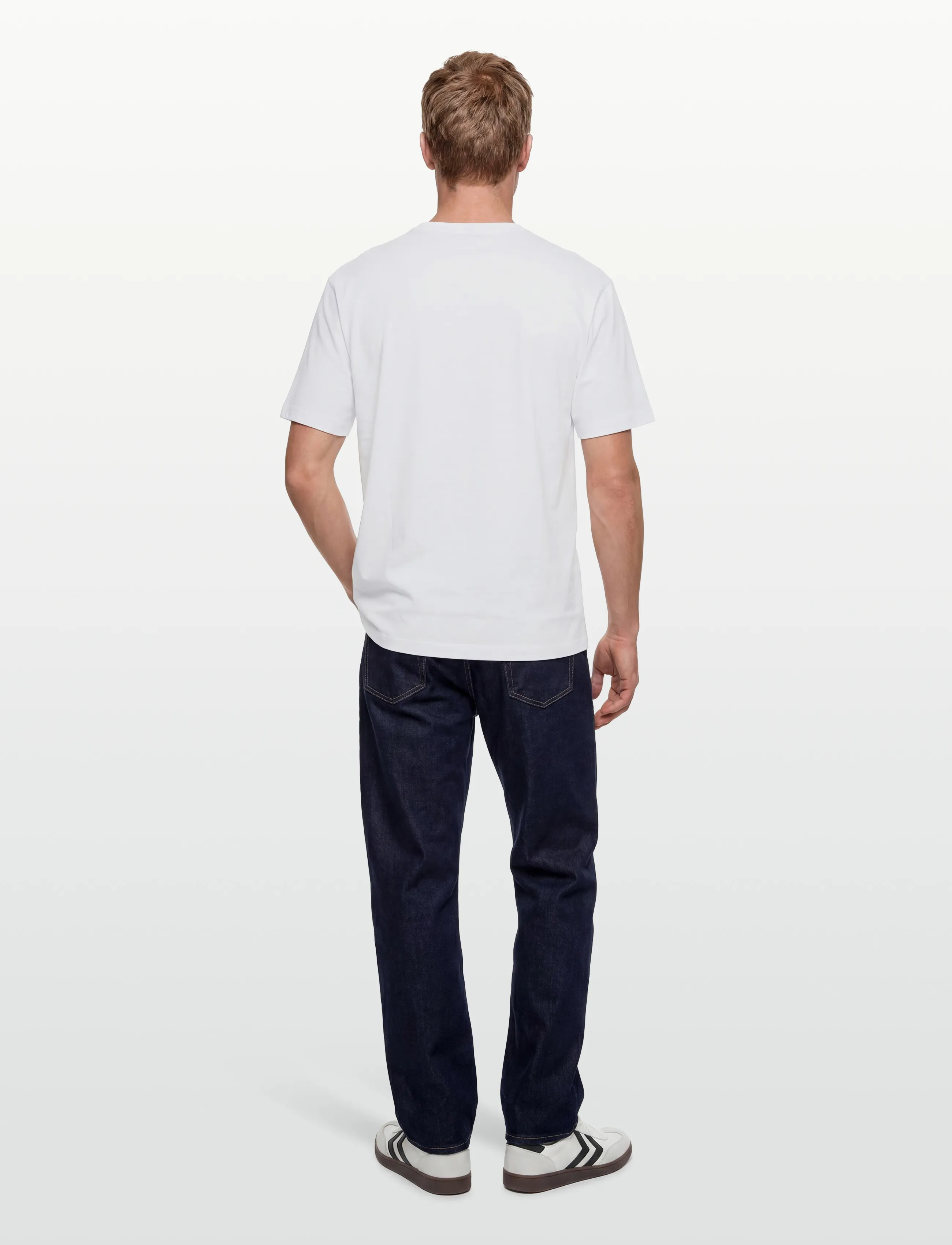 HUGO - Durstee - kurzärmelige t-shirts - white - 4