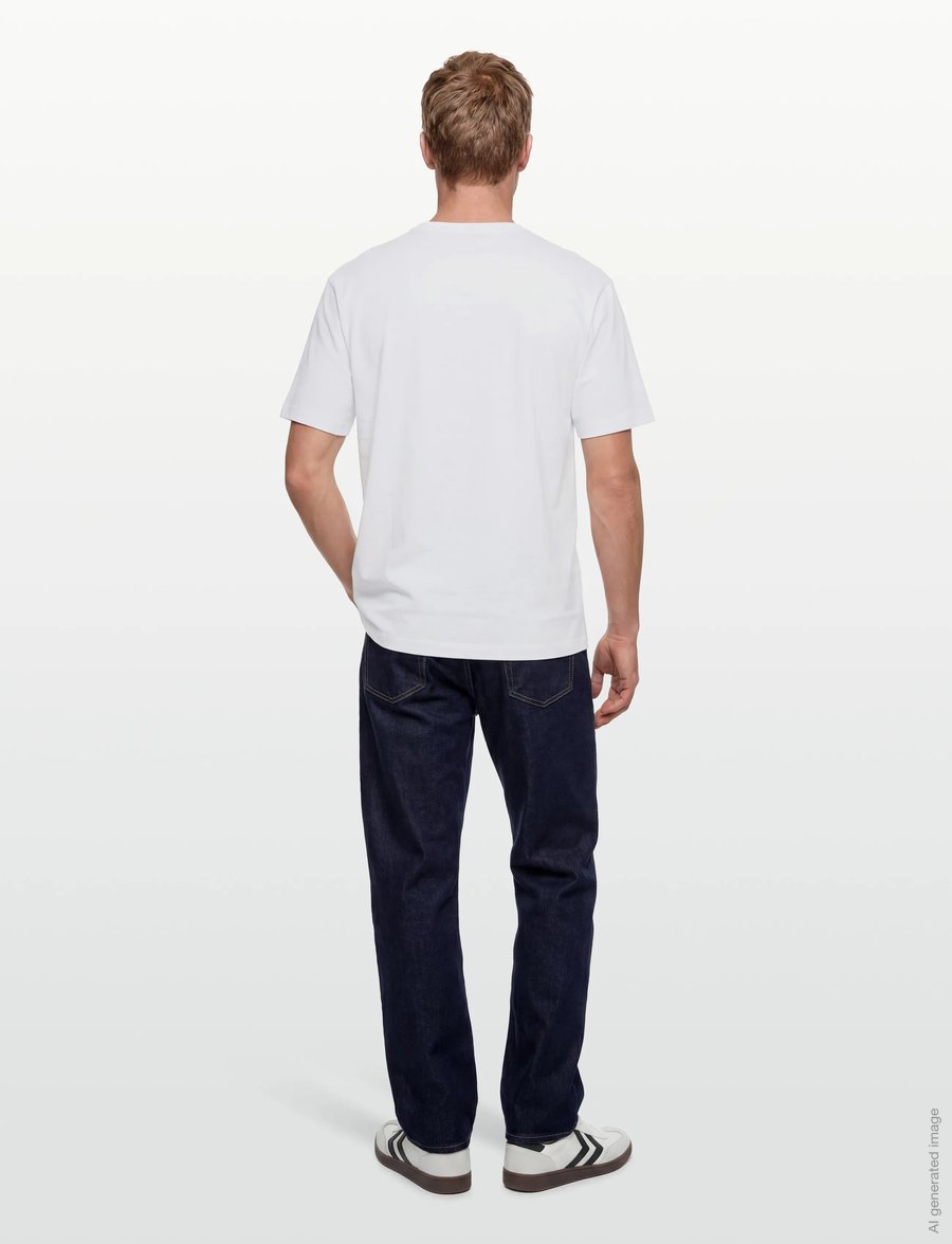 HUGO - Durstee - kurzärmelige t-shirts - white - 4