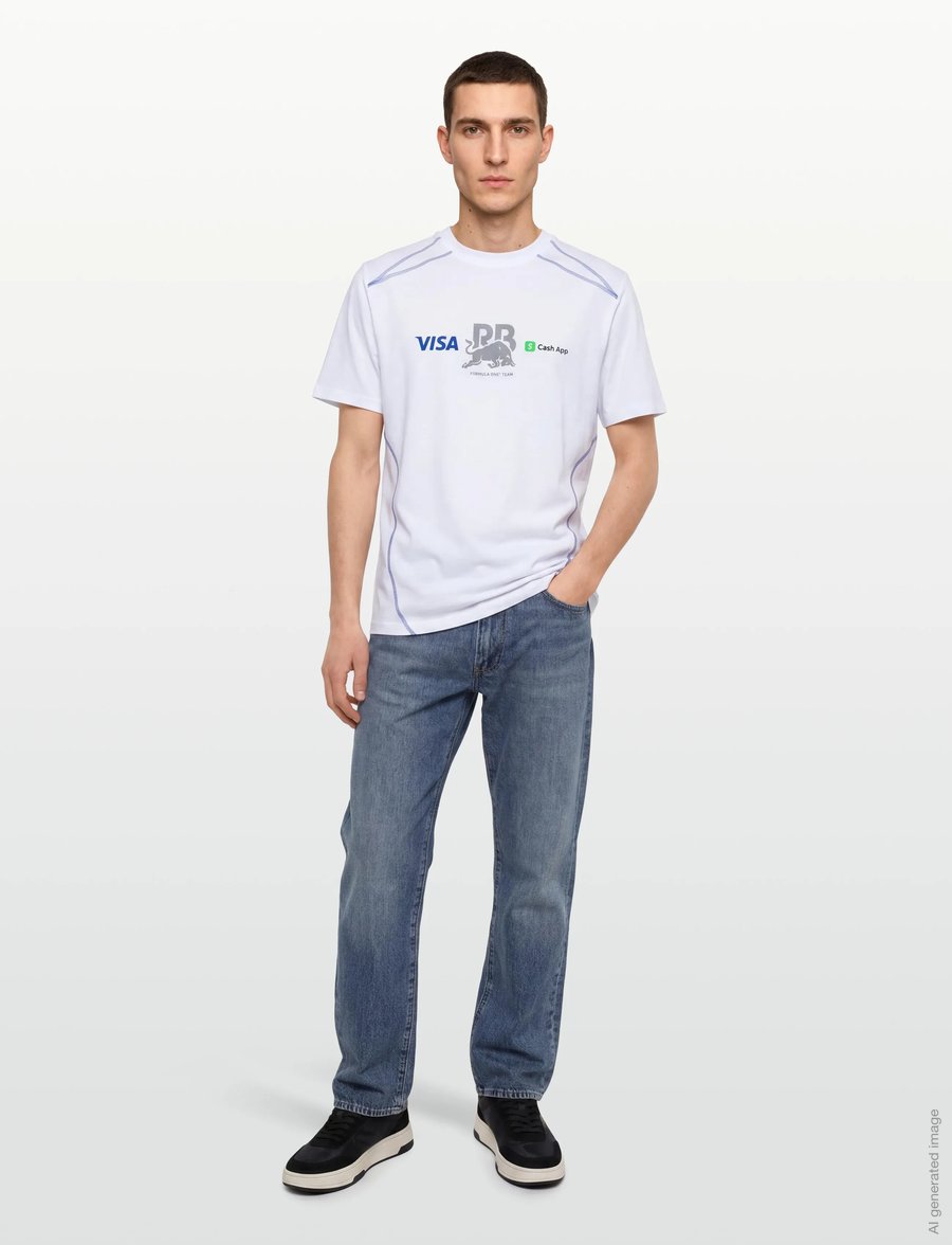 HUGO - VCARB TEE_01-RB26 - korte mouwen - white - 0