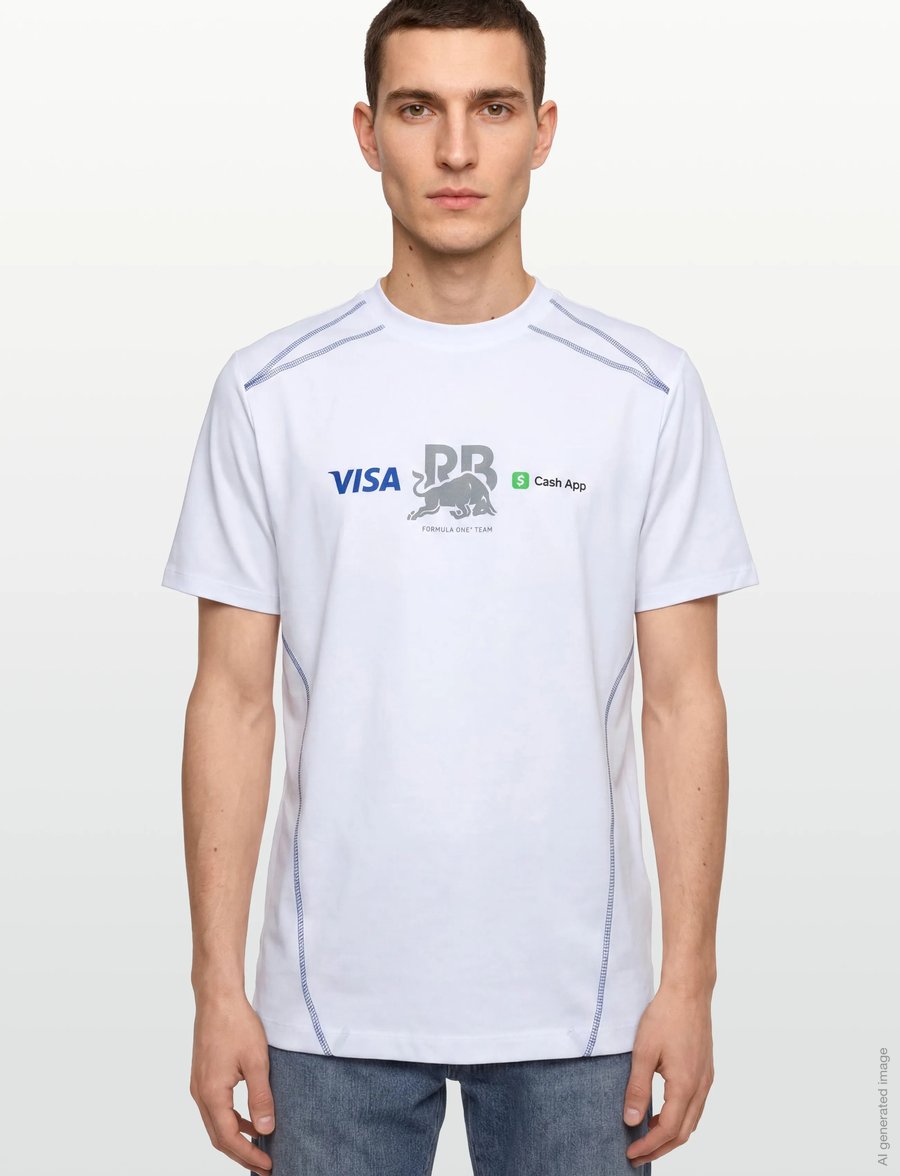 HUGO - VCARB TEE_01-RB26 - korte mouwen - white - 3