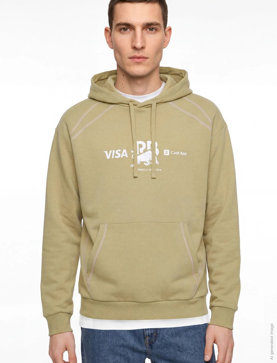 HUGO - VCARB HOODIE_01-RB26 - kapuzenpullover - medium beige - 3